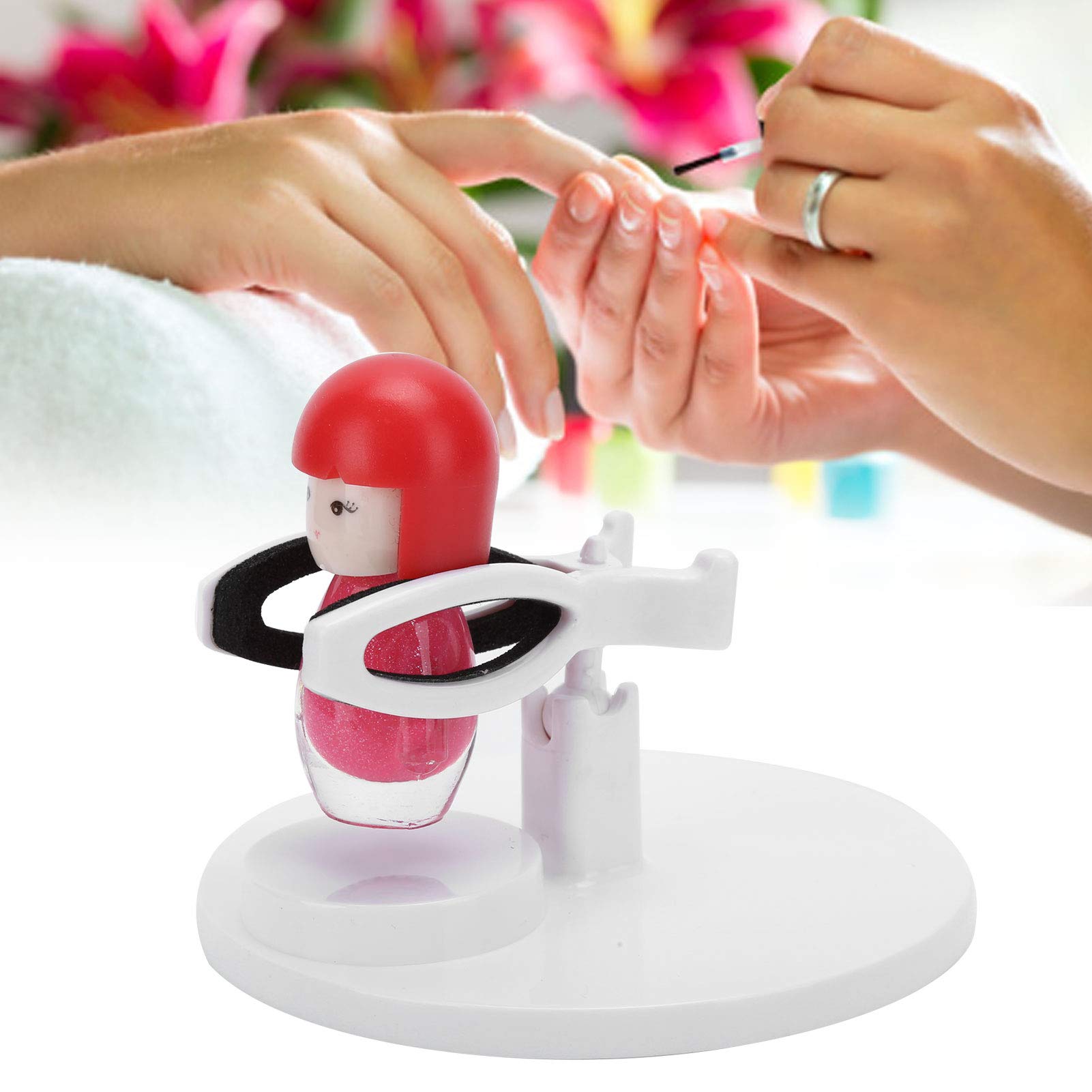 Durable Adjustable Nail Polish Bottle Holder - Nail Art Organizer for Salon & Home Use | Perfect for Nail Polish Storage & Manicure Station Organization