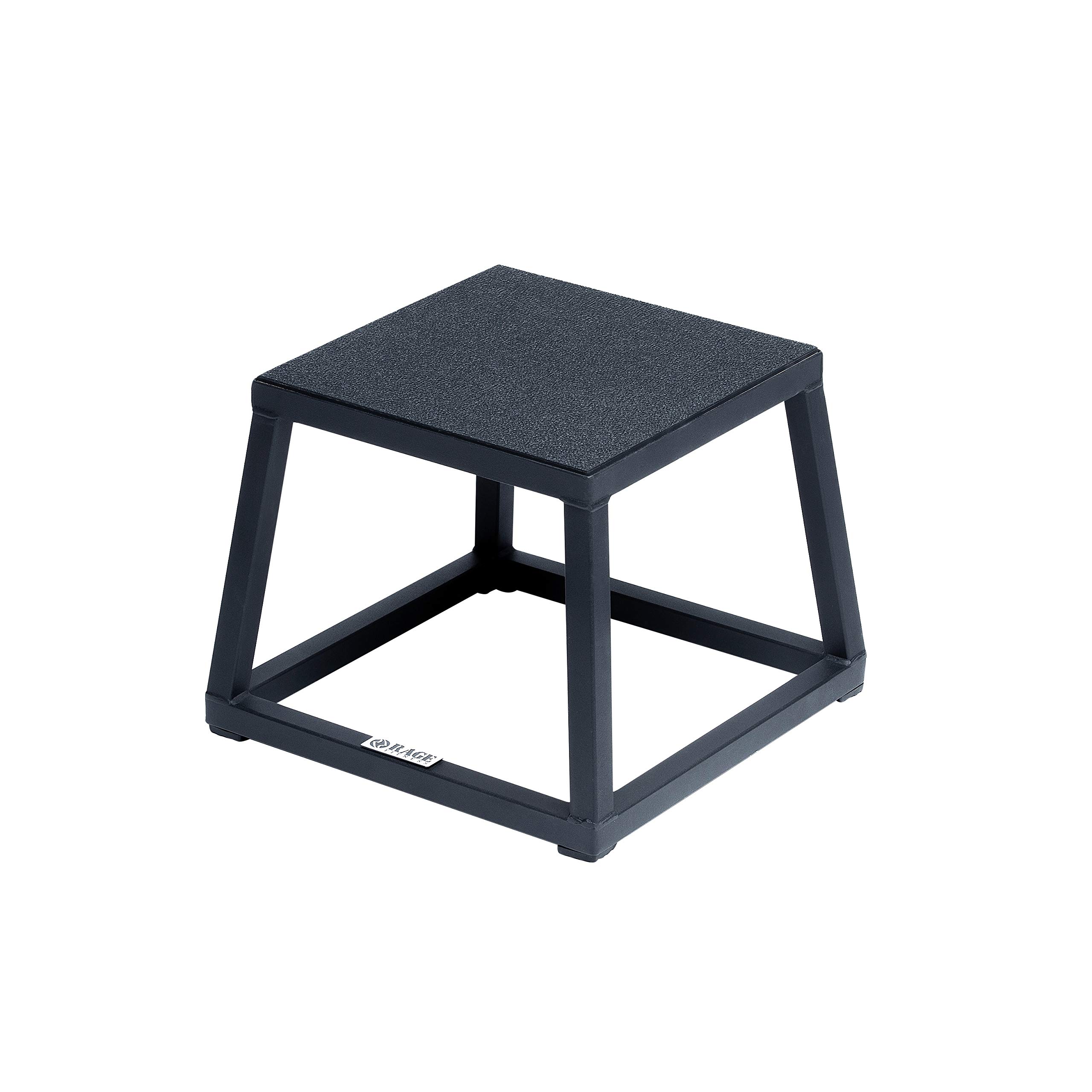 Rage Fitness Steel Plyo Box - Adjustable Jump Box for CrossFit, Home Gym & Strength Training - Perfect for Plyometrics, Step-Ups & Workouts