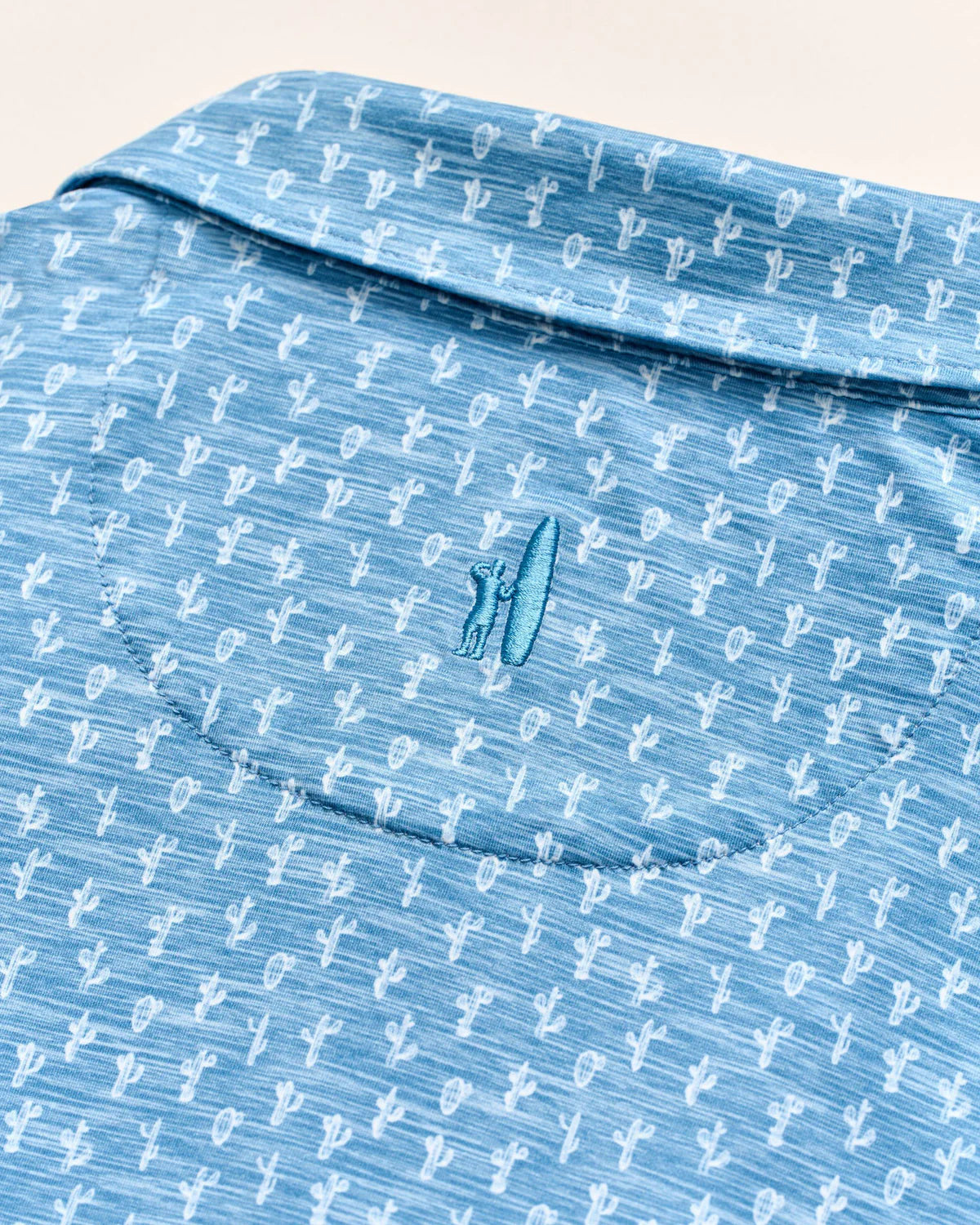 Johnnie-O SS Print Knit Mojave - Stylish Men's Short Sleeve Shirt for Casual Wear, Golf & Summer Outfits