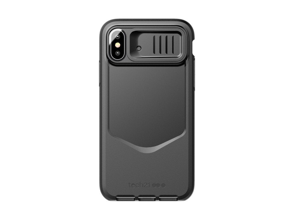 Tech21 Evo Max Protective Case for iPhone Xs - Shockproof & Slim Design - Black - Perfect for Everyday Use, Travel & Outdoor Activities