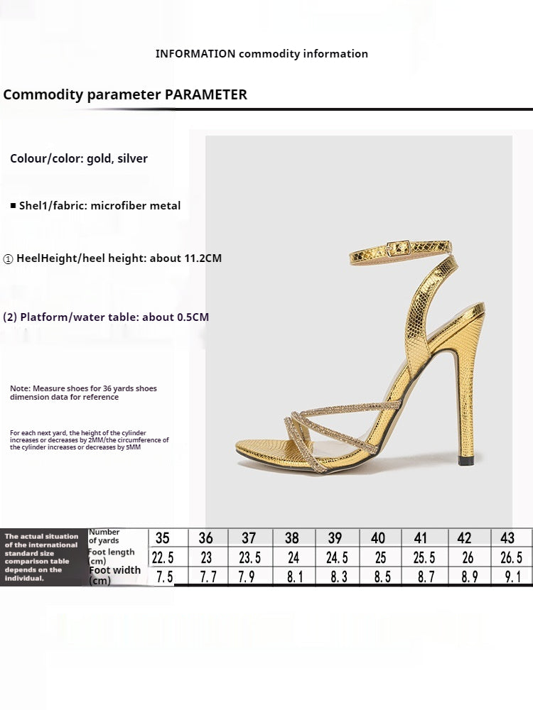 Sexy Lace-Up Pointed Stiletto Heel Sandals for Women - Elegant High Heel Open Toe Summer Shoes | Perfect for Date Night, Parties & Special Occasions
