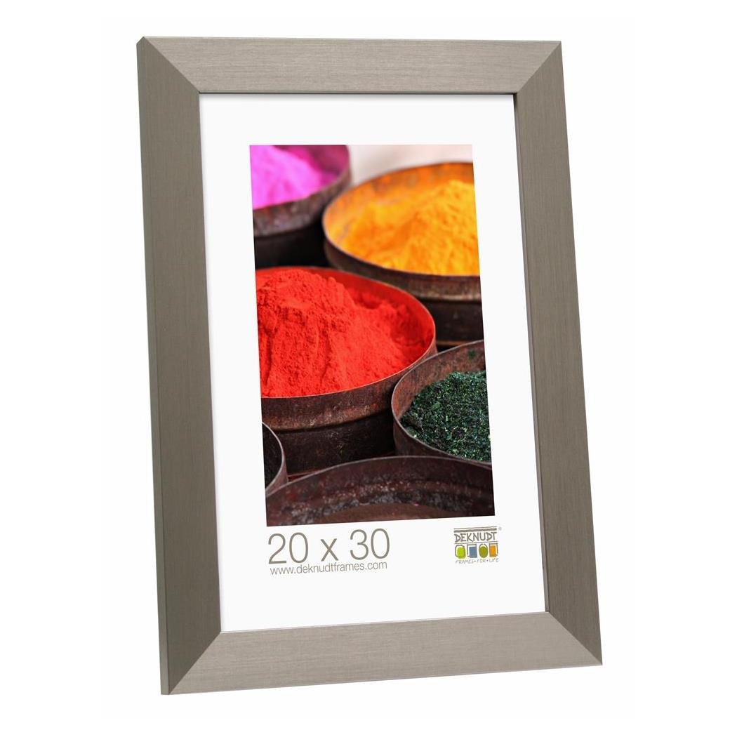 Large Silver Resin Photo Frame 24x30 Inches (35.2x29.2x1.6 cm) - Elegant Wall Decor for Living Room, Bedroom & Office Display