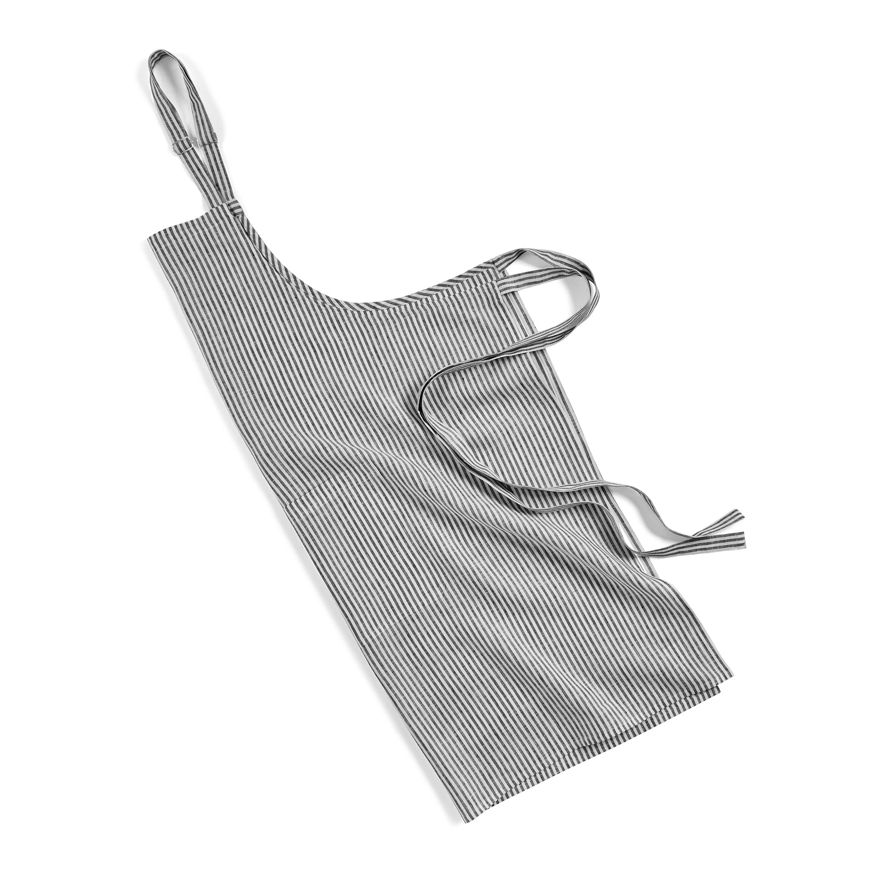 Premium Linen Full Midi Apron for Cooking, Baking & Grilling - Adjustable Waist & Pockets - Perfect for Chefs, Home Cooks & BBQ Enthusiasts