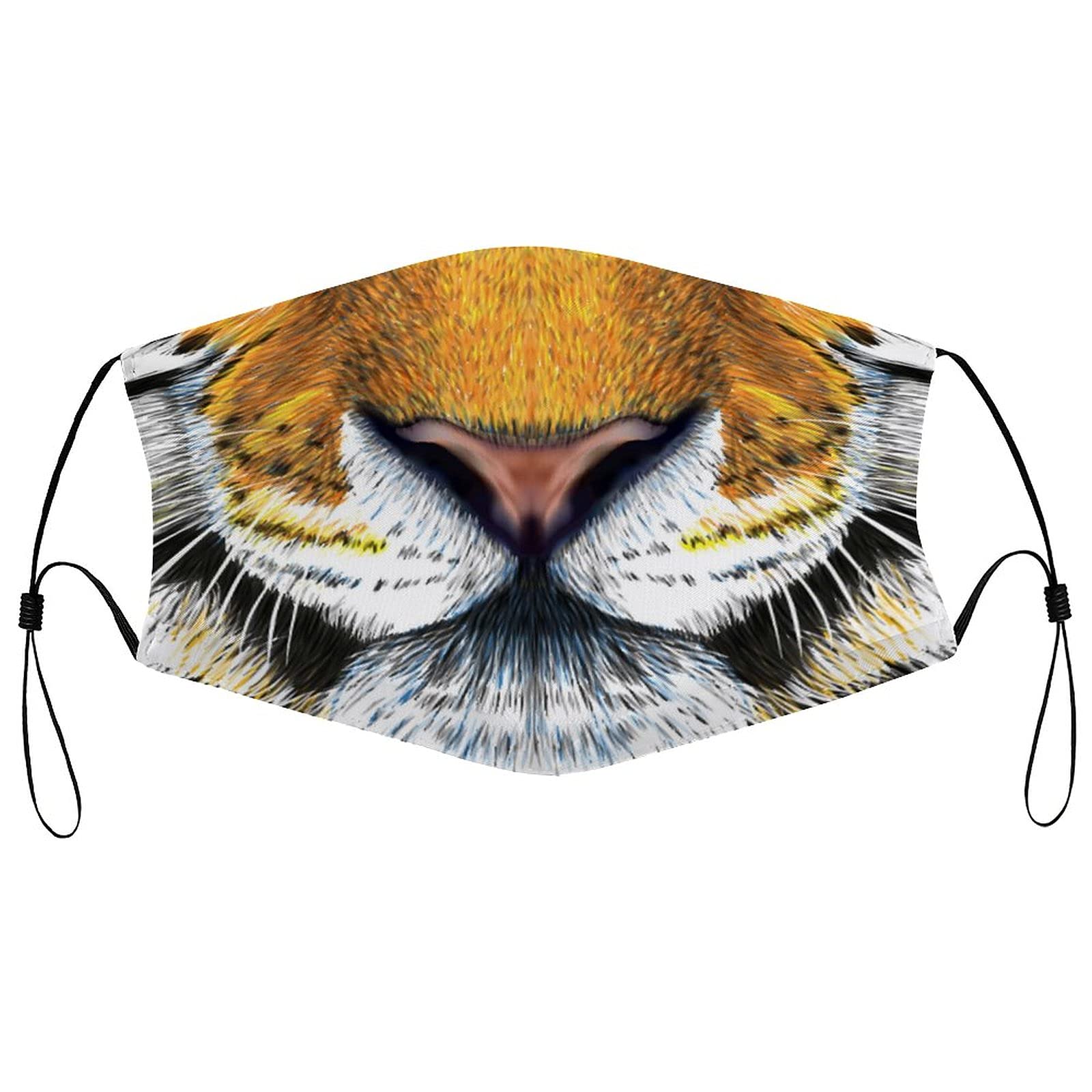 Adjustable Tiger Mouth Face Mask - Breathable & Washable Balaclava for Outdoor Dust Protection - Unisex Dustproof Mask for Men & Women - Perfect for Cycling, Hiking, and Winter Sports