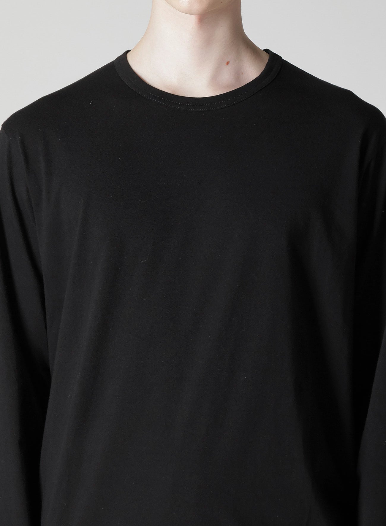 Premium Cotton Single Jersey Round Neck Long Sleeve T-Shirt - Soft & Breathable for Men & Women - Perfect for Casual Wear, Layering & Everyday Comfort