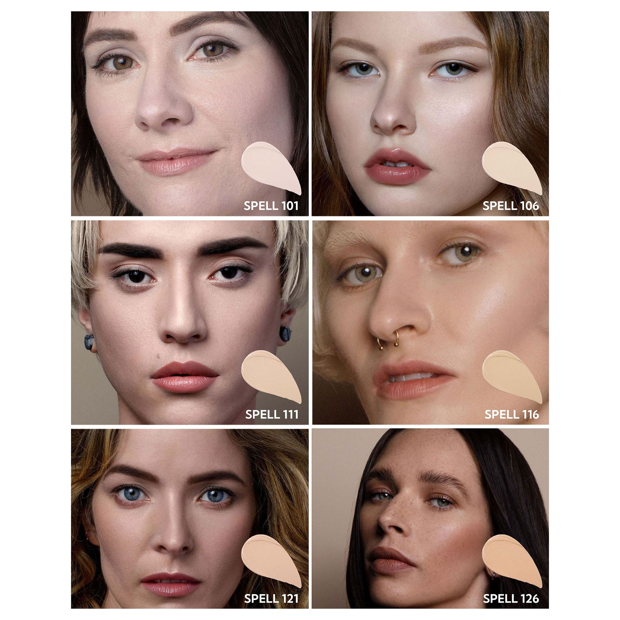 Soft Sorcery Weightless Serum Concealer - Full Coverage, Hydrating & Brightening - Perfect for Under Eyes, Blemishes & Dark Circles - Ideal for Daily Makeup & Special Occasions