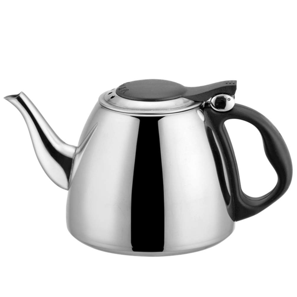 1pc Stainless Steel Kettle - Thickened Rustproof Teakettle for Boiling Water - Household Water Heating Kettle for Tea, Coffee & Kitchen Use