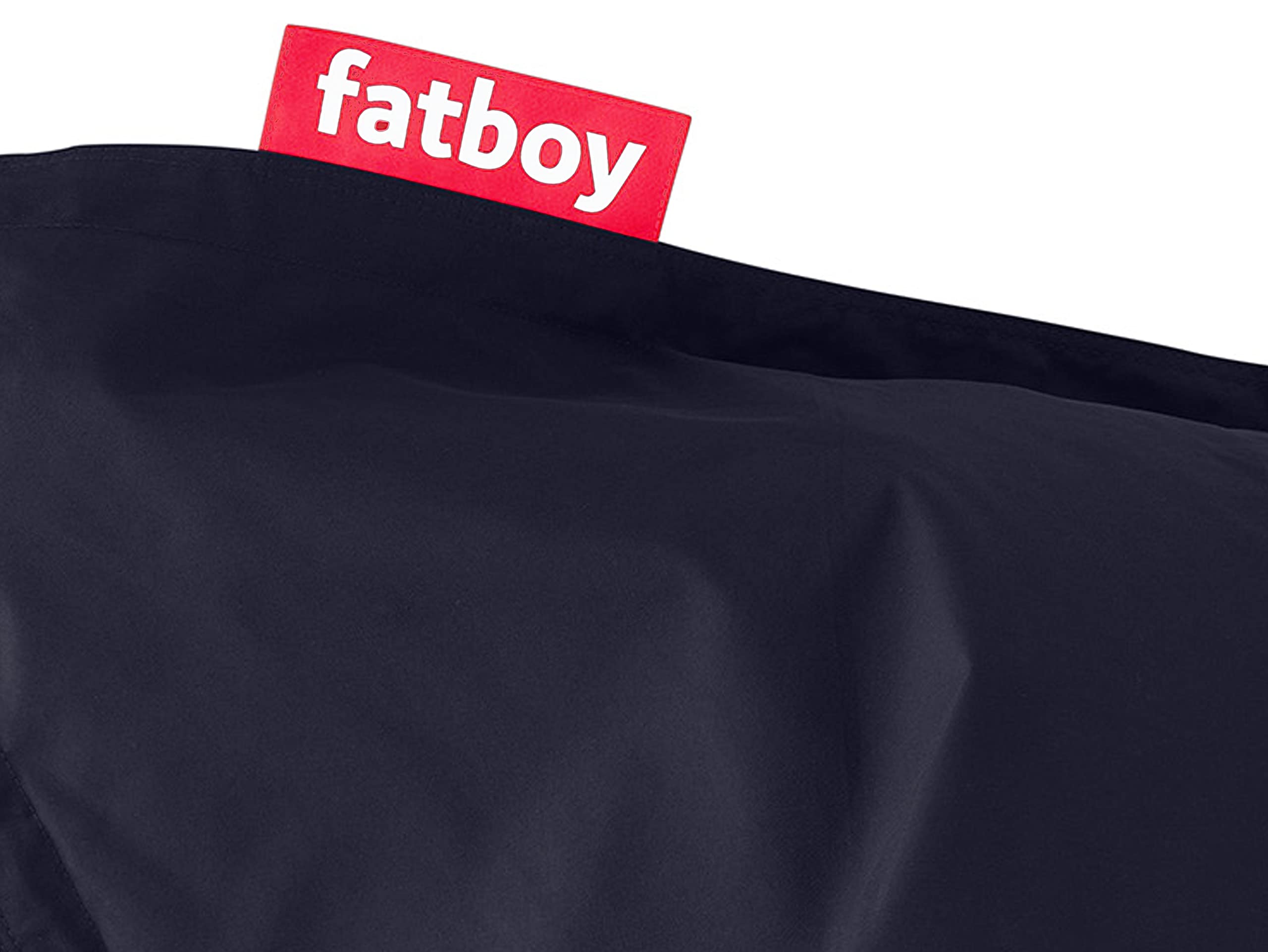 Fatboy Slim Outdoor Bean Bag Chair - Waterproof, Comfortable & Durable - Medium Size in Dark Ocean Blue - Perfect for Patio, Poolside & Backyard Relaxation