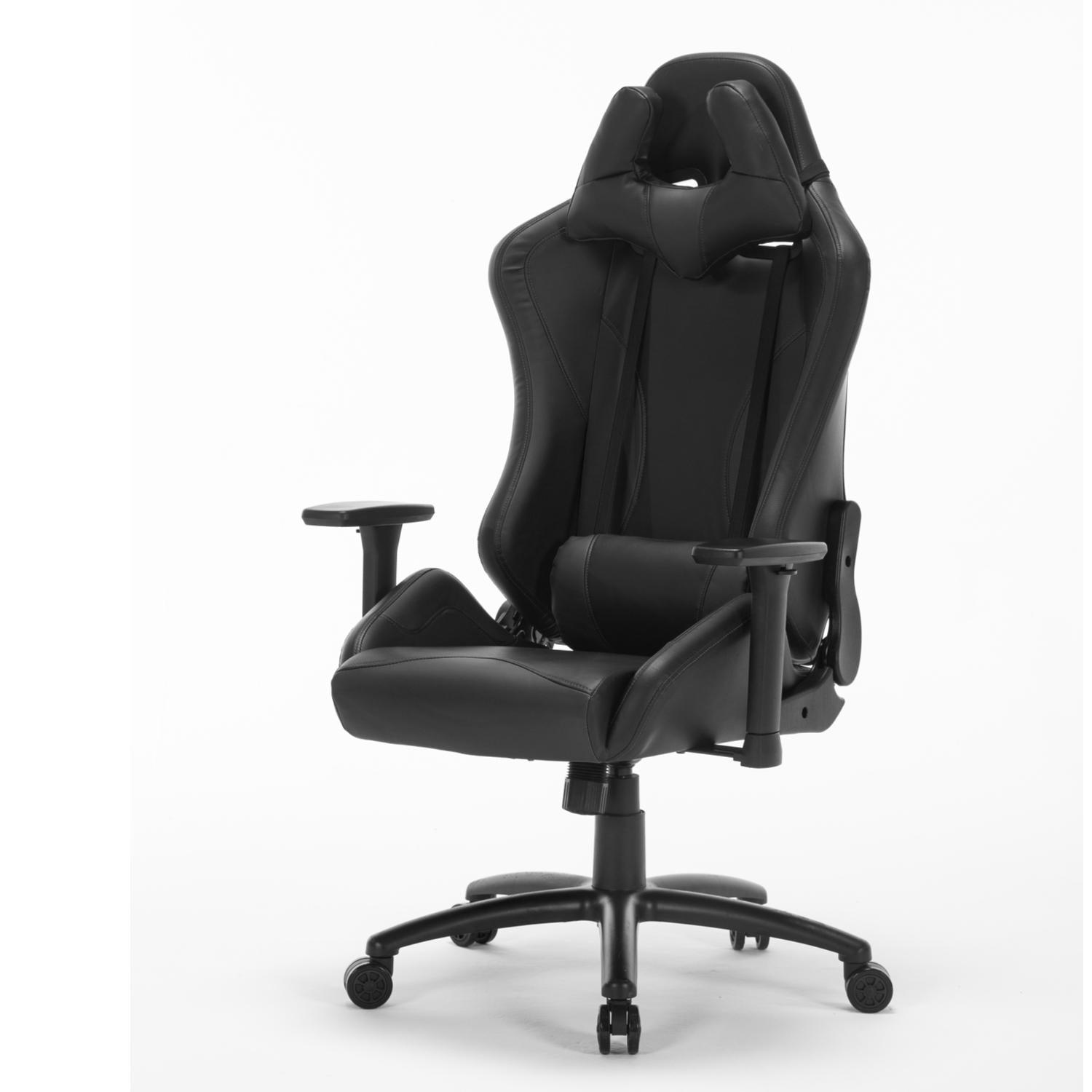 PRO X Series 6060 Ergonomic Gaming Chair - Black - High Back Racing Style for PC, Console & Office Use