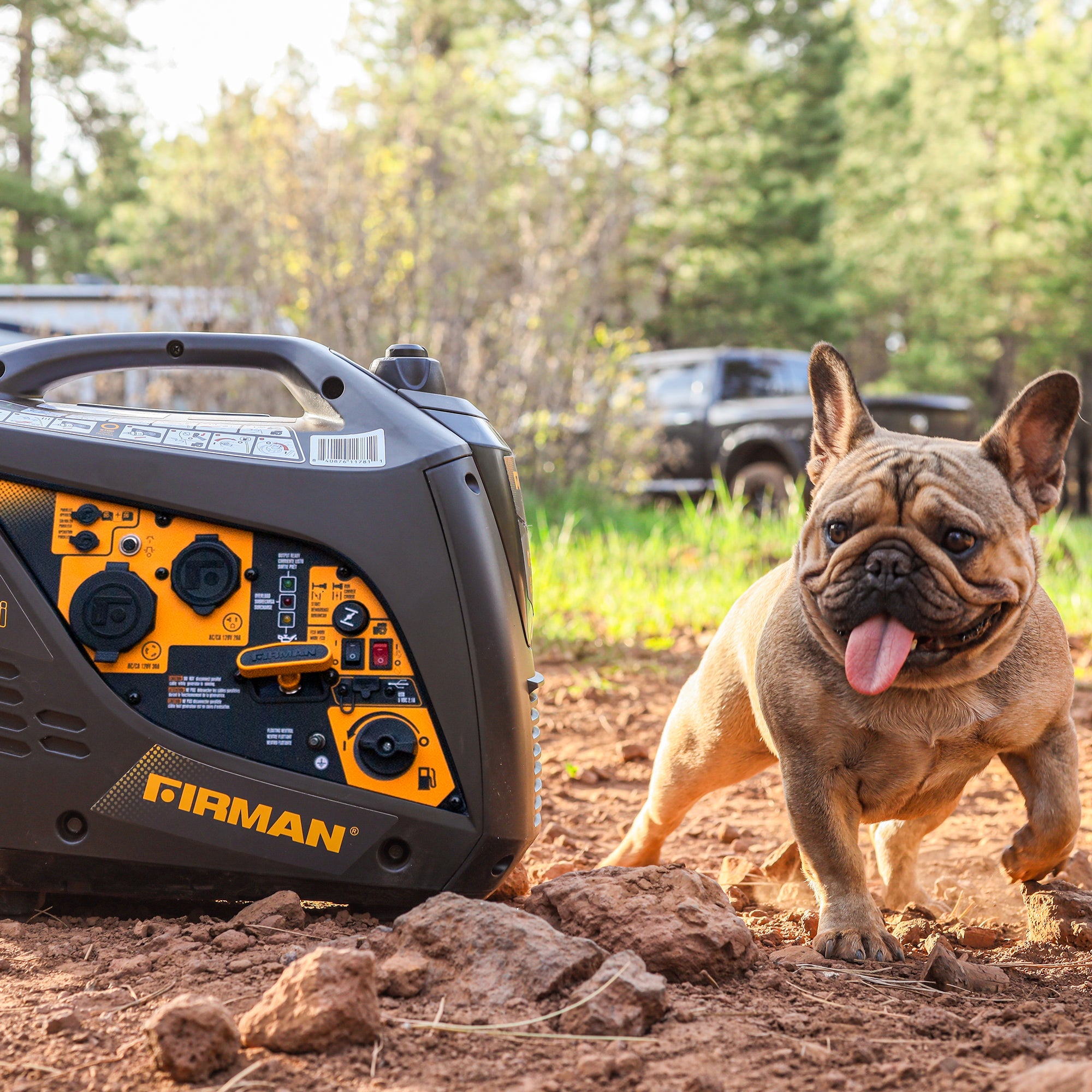 2000W/1600W Portable Inverter Generator with Recoil Start - Quiet, Lightweight & Reliable Power for Camping, RV Trips & Emergency Backup