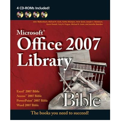 Microsoft Office 2007 Complete Guide Set - Excel, Access, PowerPoint & Word 2007 Bible by John Walkenbach | Comprehensive Tutorials for Business, Education & Home Office Productivity