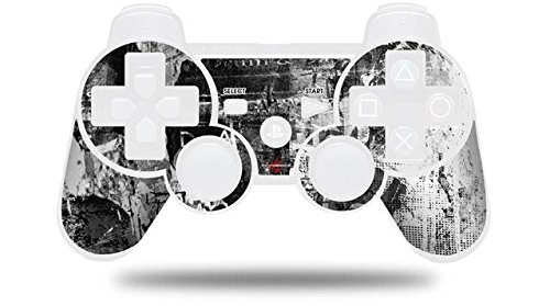 Sony PS3 Controller Decal Skin - Graffiti Grunge Skull Design (Controller Not Included) | Custom Gaming Accessory for PS3 Enthusiasts & Collectors