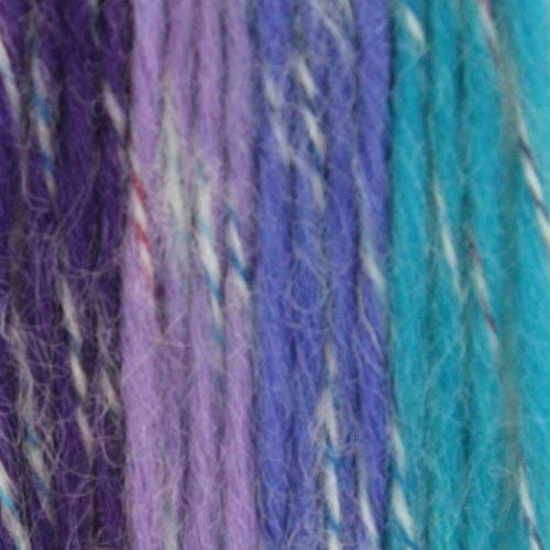JubileeYarn Wool Mohair Yarn - Ombré Worsted Weight Yarn - 100g/Skein (2 Skeins) - Easter Egg Color - Perfect for Knitting Sweaters, Scarves & Winter Accessories