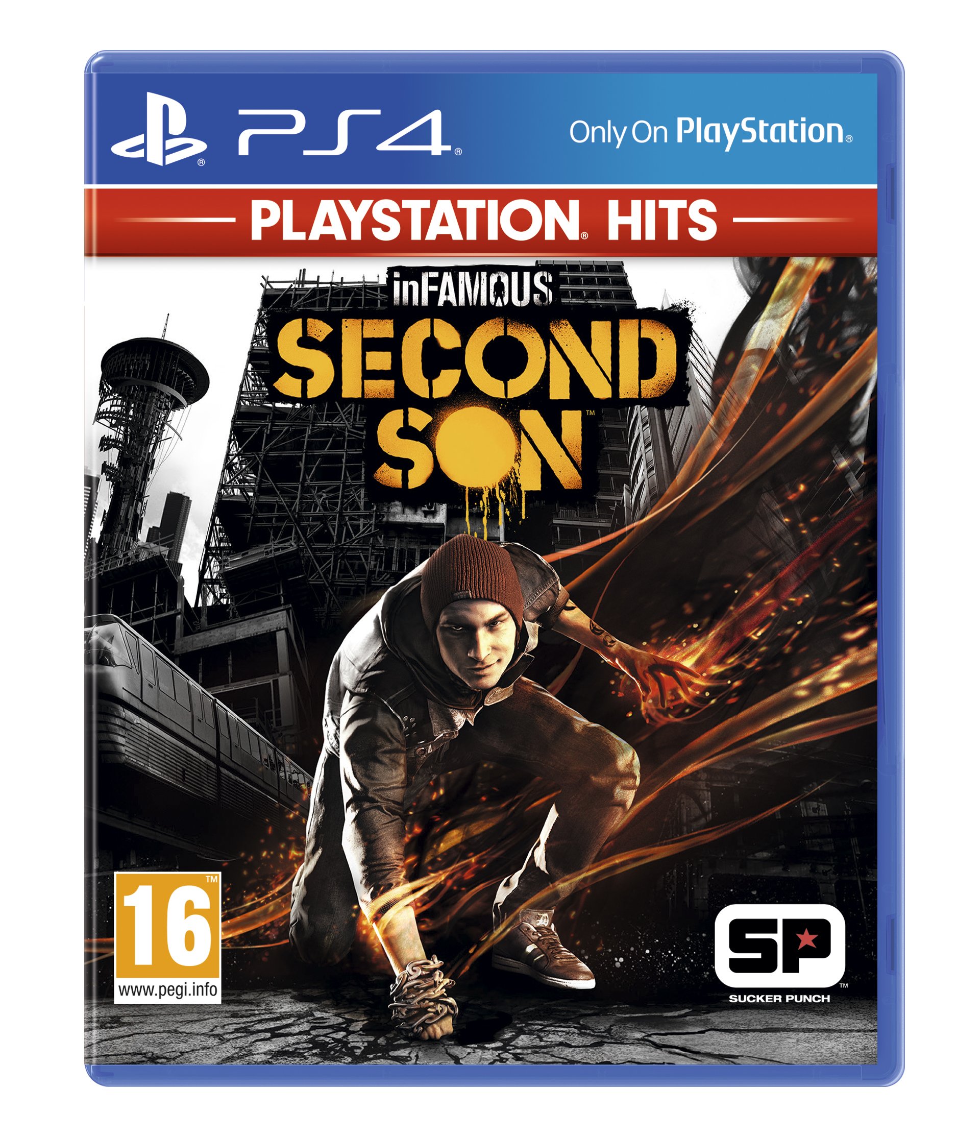 Infamous: Second Son (PlayStation Hits) - PS4 Game | Action-Adventure Open World | Superhero Powers & Seattle Exploration | Perfect for PS4 Gamers & Action Fans