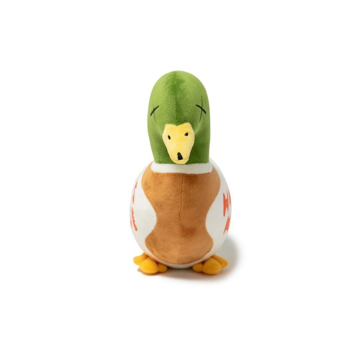 HUMAN MADE X KAWS Duck Plush Down Doll - Cute Collectible Stuffed Animal Toy for Home Decor, Gift & Kawaii Aesthetic Bedroom Display