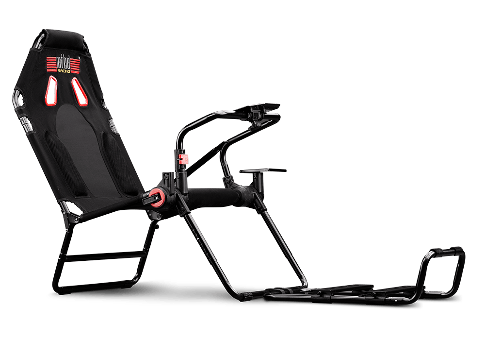 Next Level Racing GT LITE Cockpit - Foldable Racing Simulator Seat with Adjustable Frame | Perfect for PS5, Xbox & PC Gaming | Home Racing Setup for Gamers & Enthusiasts