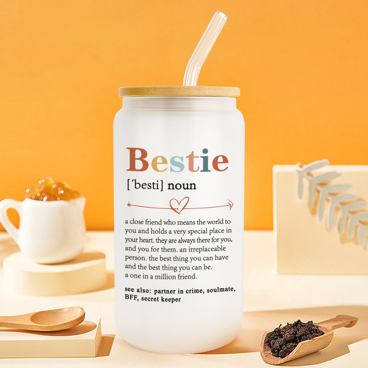 Best Friend Gifts for Women - 16oz Insulated Coffee Mug - Thoughtful Birthday, Friendship & BFF Gifts for Her - Perfect for Coffee Lovers, Office Use & Heartwarming Surprises