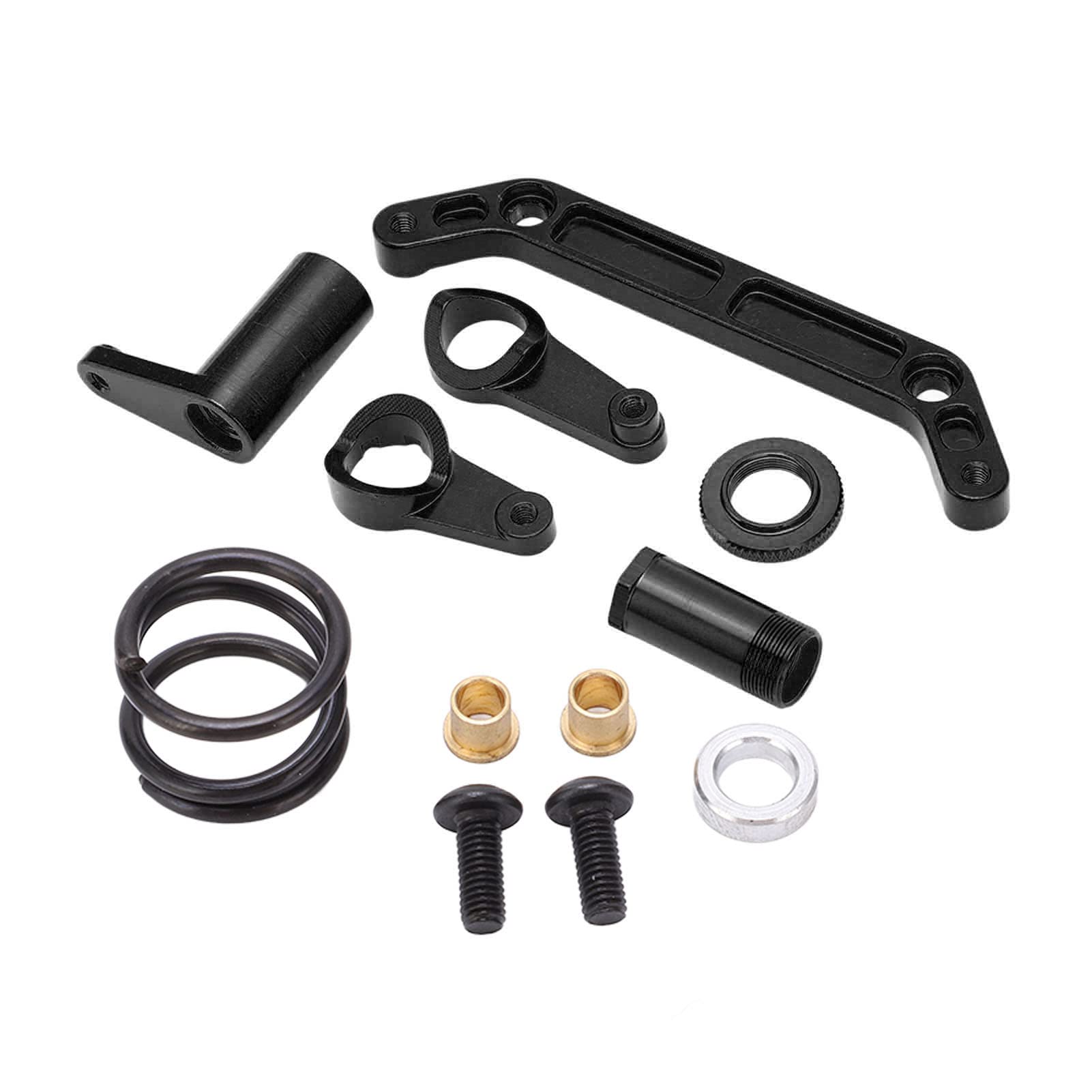 Premium Aluminum Steering Assembly for JLB - Durable, Wear-Resistant & Flexible - Heavy-Duty Off-Road & Racing Performance (Black)