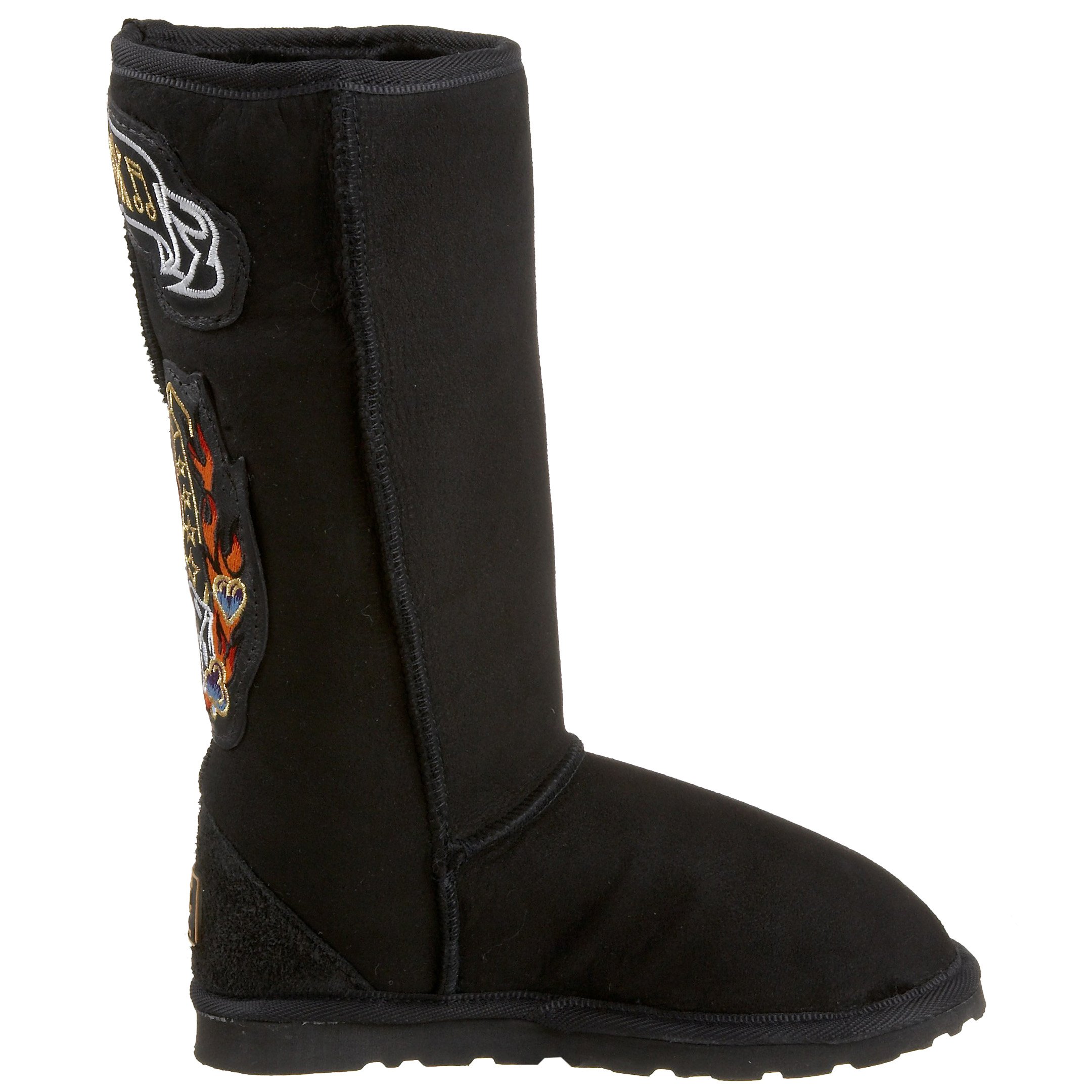 Koolaburra Kids Rock & Roll Boots - Stylish & Comfortable Boots for Boys & Girls | Perfect for School, Outdoor Play & Casual Wear