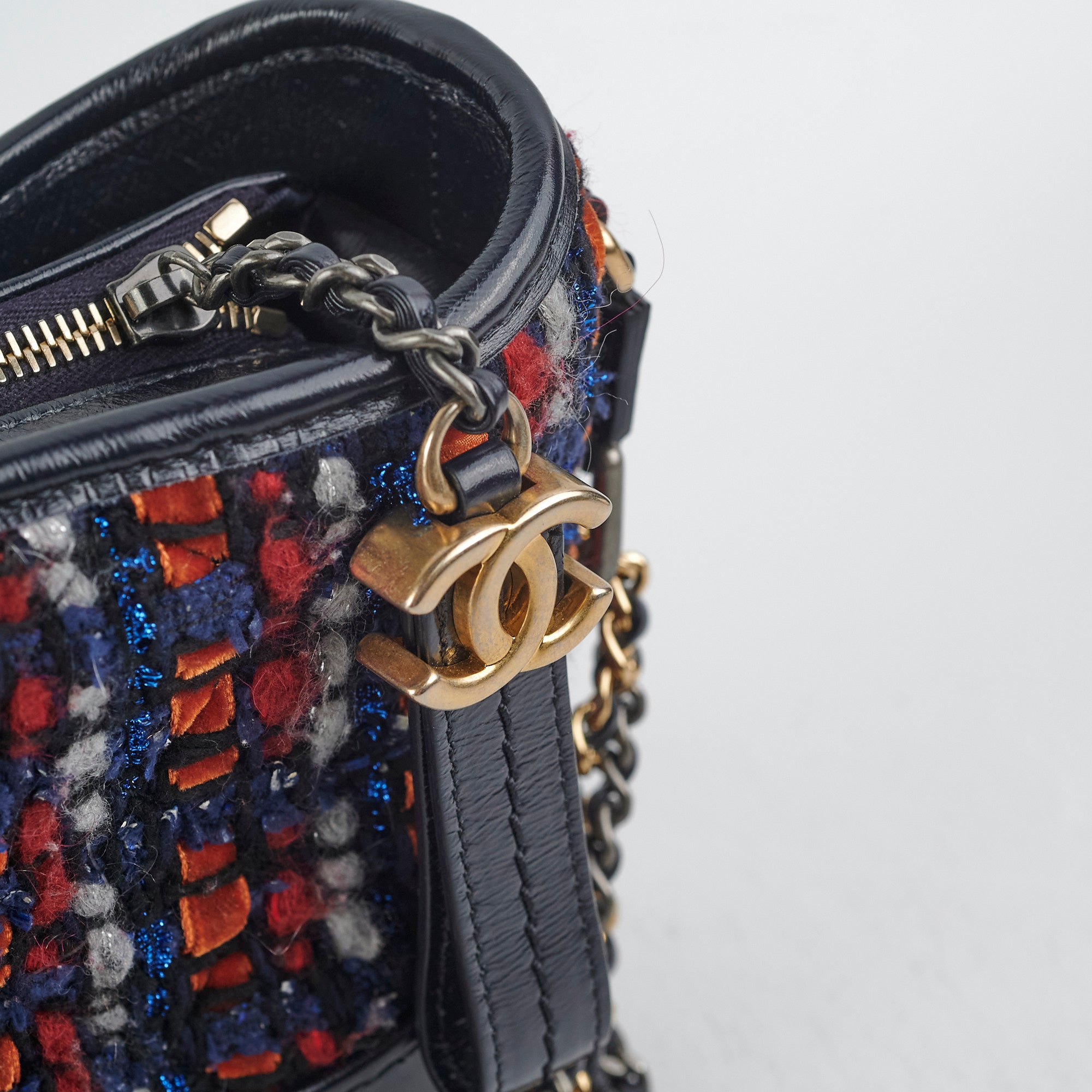 Chanel Small Gabriel Tweed Crossbody Bag - Luxury Designer Handbag for Women | Perfect for Date Night, Office & Special Occasions