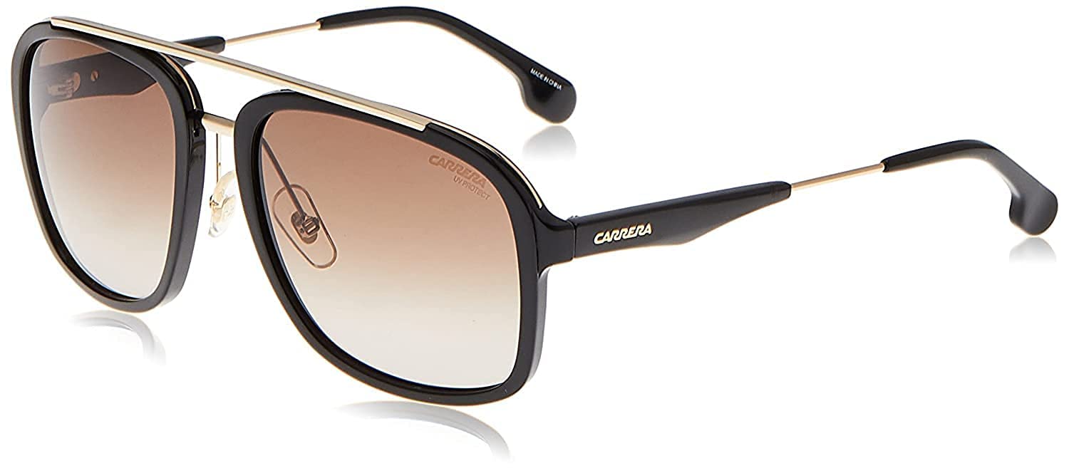 Carrera Men's Ca133/S Pilot Sunglasses - Polarized Aviator Sunglasses for Men, UV Protection, Classic Retro Style - Perfect for Driving, Travel & Outdoor Adventures