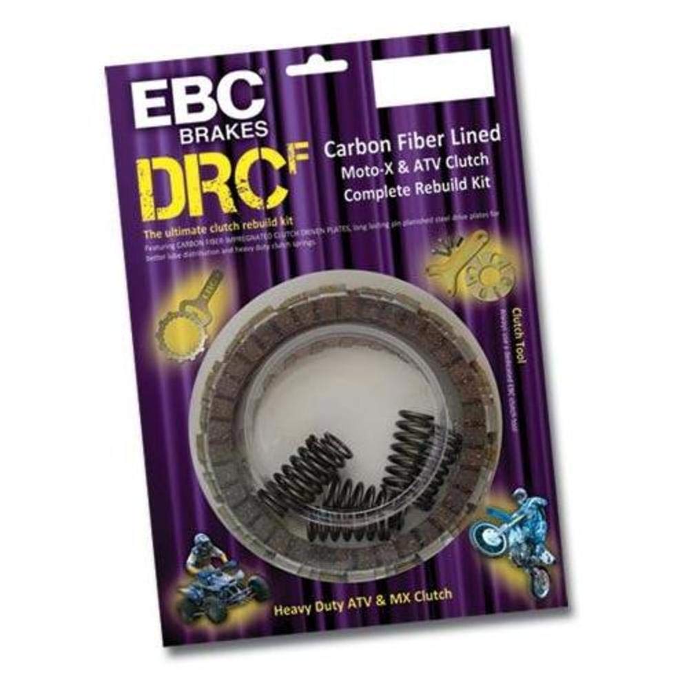 EBC Brakes DRCF58 DRCF Series Carbon Fiber Clutch Kit - High Performance Racing Clutch for Sports Cars & Track Use