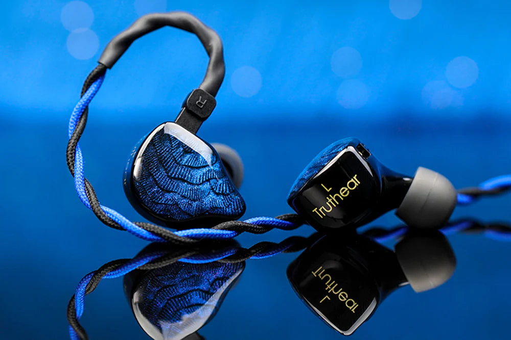 TRUTHEAR NOVA 1DD+4BA Hybrid Driver In-Ear Monitors (IEM) - High Resolution Audiophile Earphones for Music, Gaming & Studio Monitoring