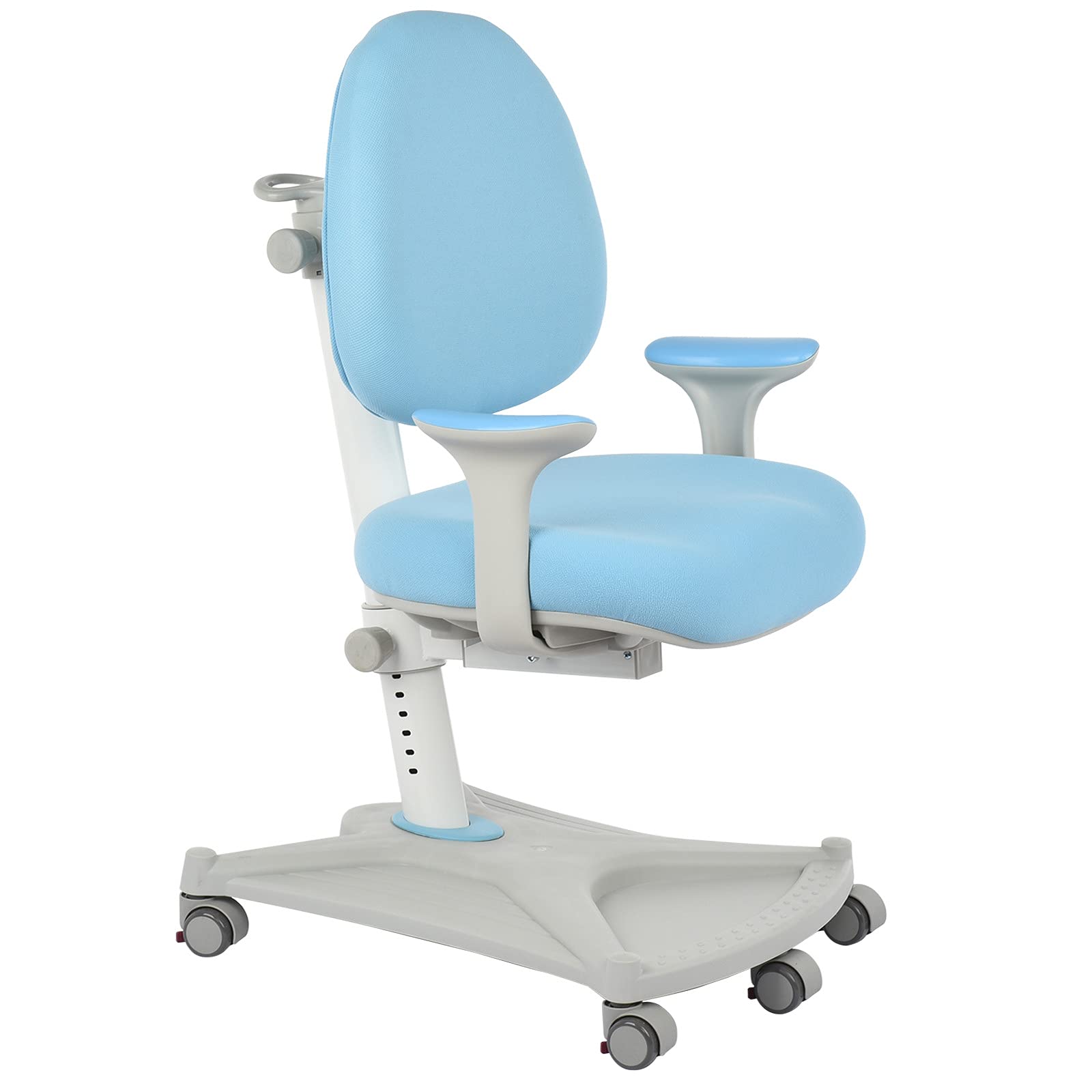 WEUIE Kids Ergonomic Learning Chair - Adjustable Height, Posture Correction, Mobile Study Desk Chair for Children - Perfect for Home, School & Online Learning