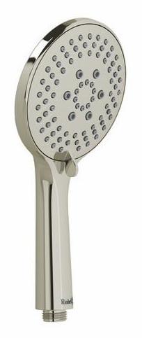 3 Function Handshower 1.8 GPM - Polished Nickel 4368PN WS RIOBEL - High Pressure Shower Head for Bathroom, Spa & Relaxation