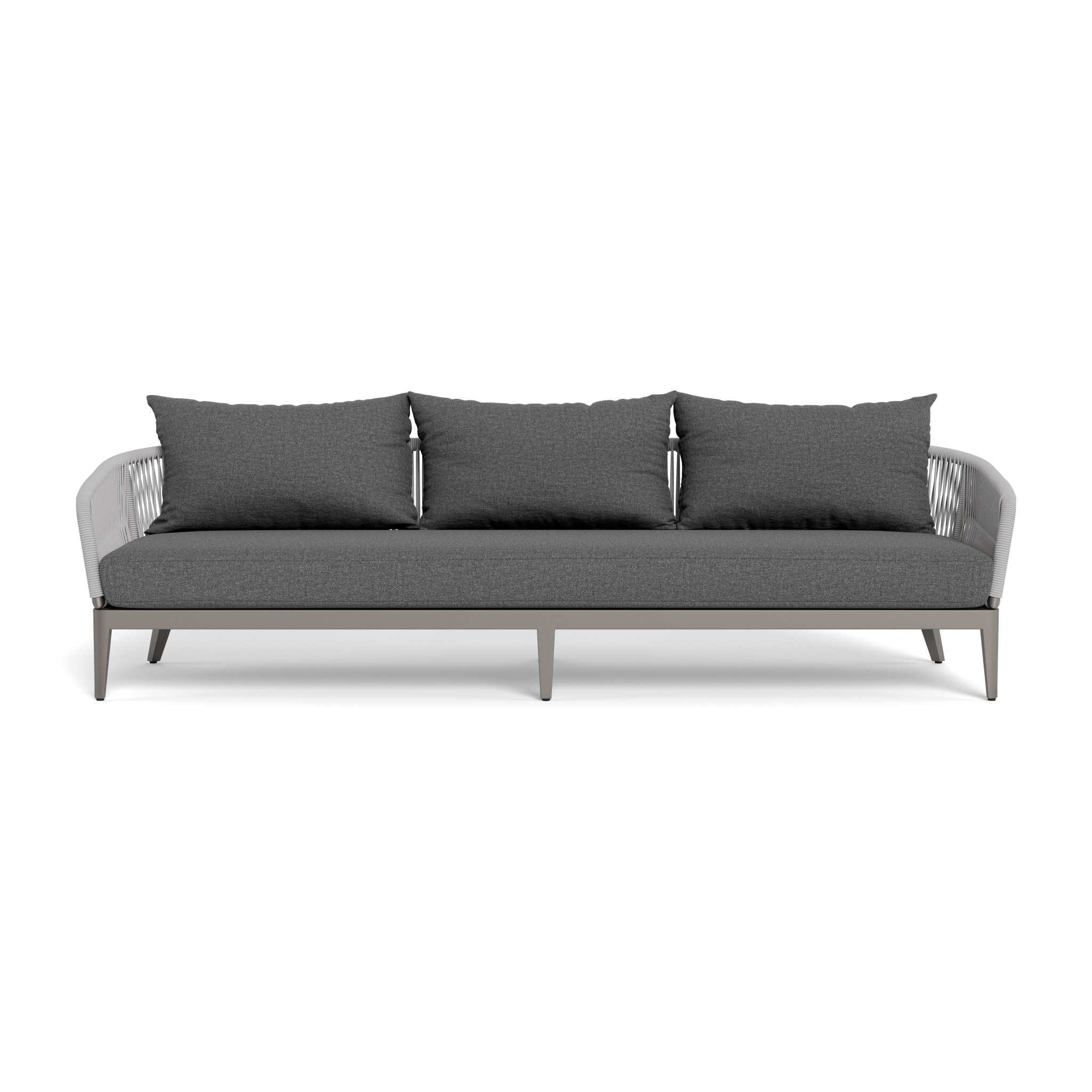 Stylish and Comfortable Hamilton 3-Seat Sofa for Living Room | Modern Fabric Couch with Soft Cushions | Perfect for Family Gatherings, Movie Nights & Relaxing