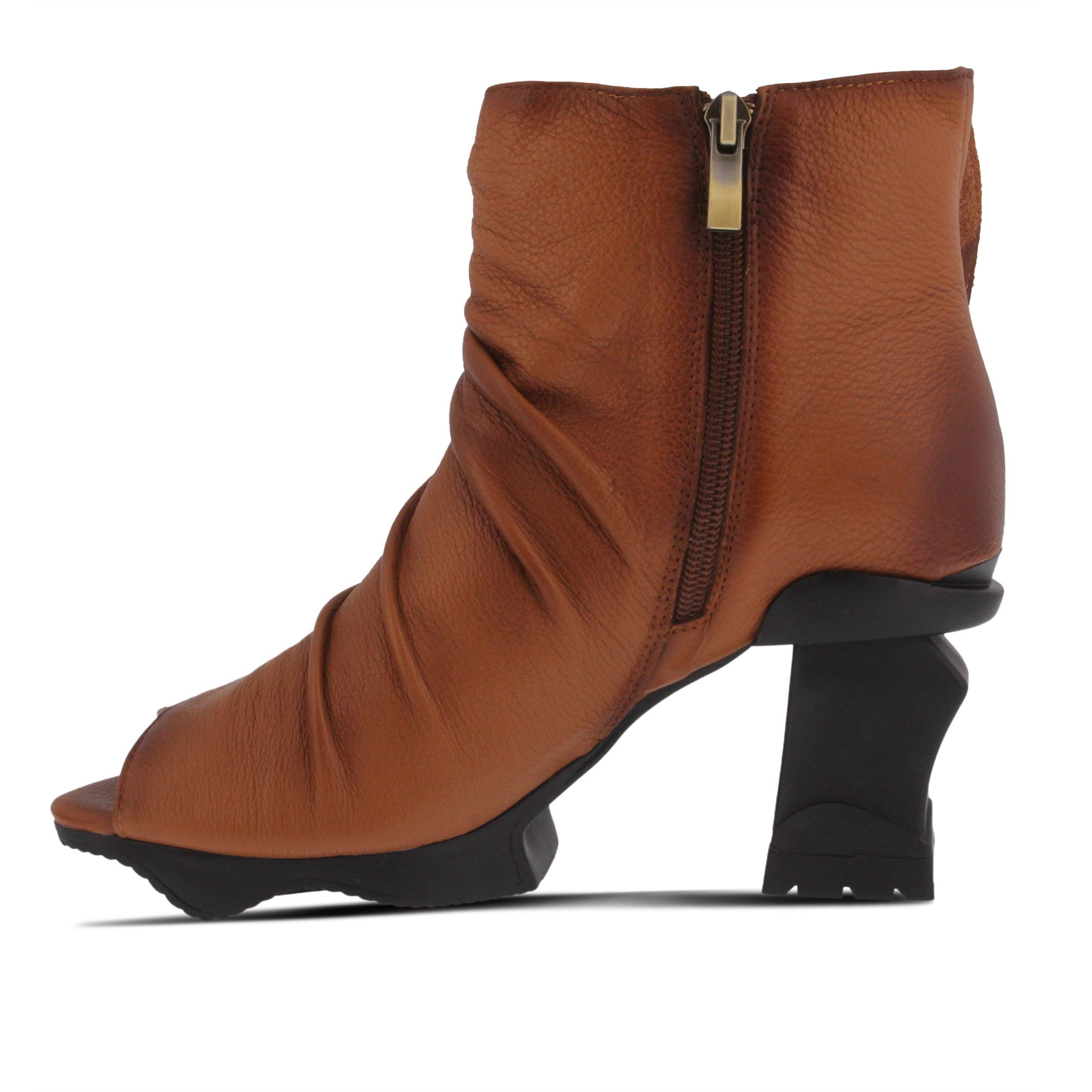 Spring Step L'Artiste Women's Nesgara Shootie - Comfortable Ankle Booties for Women | Fashionable Casual & Work Shoes | Perfect for Office, Walking & Everyday Wear