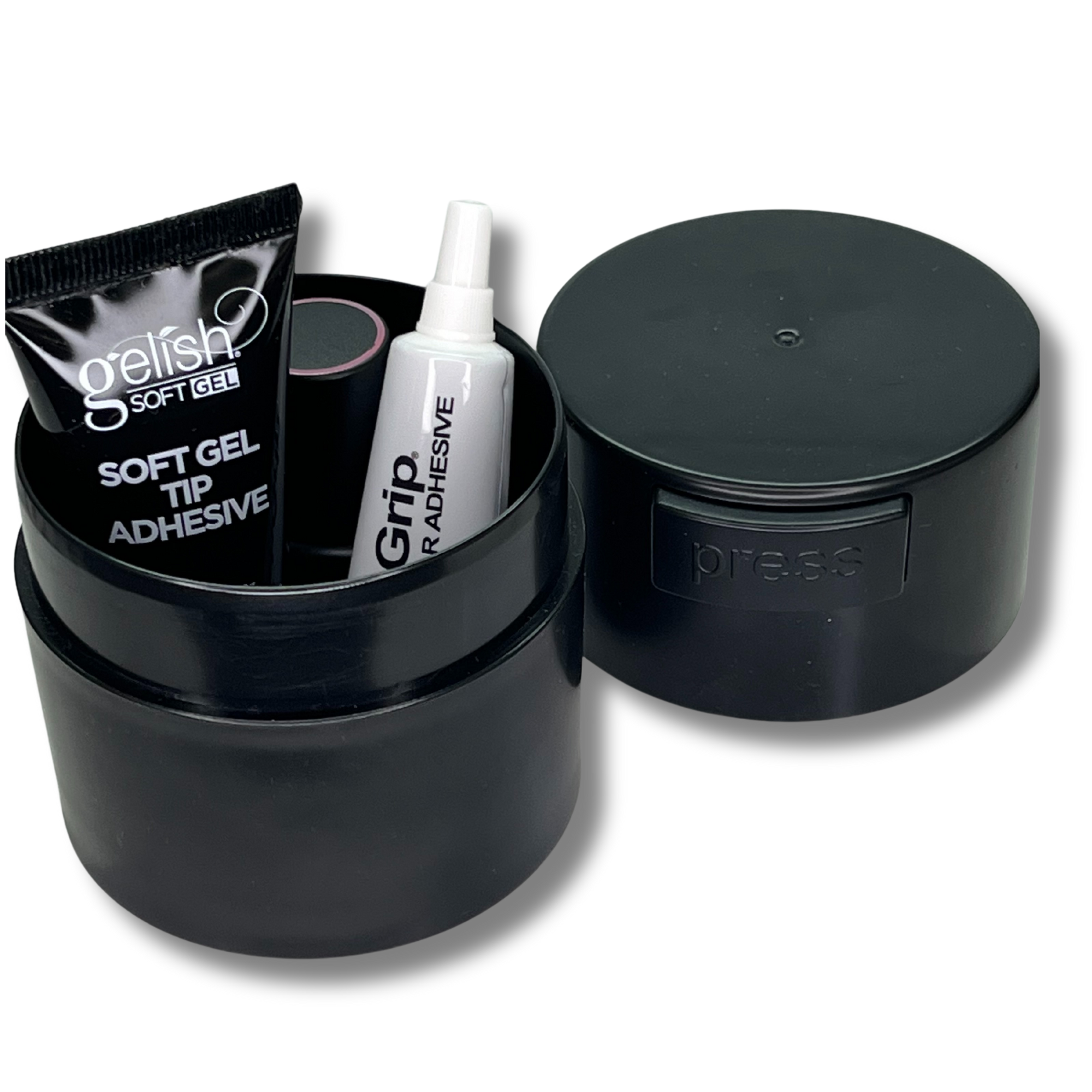 Black Adhesive Container - 1 Count - Strong & Durable Glue Storage for Crafts, DIY Projects & Home Repairs
