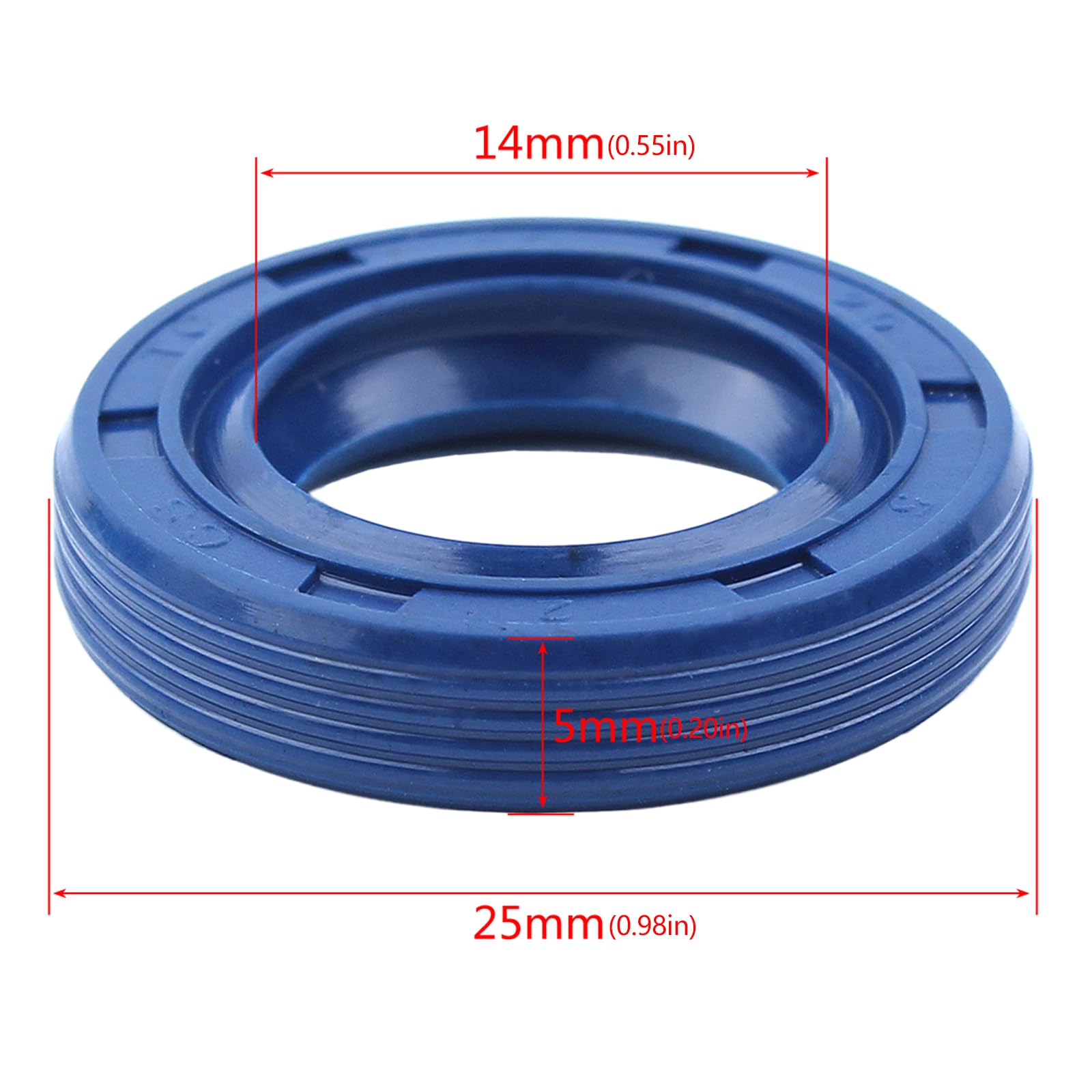 Stihl BR500 BR550 BR600 BR700 Backpack Blower Crankshaft Oil Seal Kit - 10 Pack Replacement Seals for Professional Landscaping & Yard Maintenance