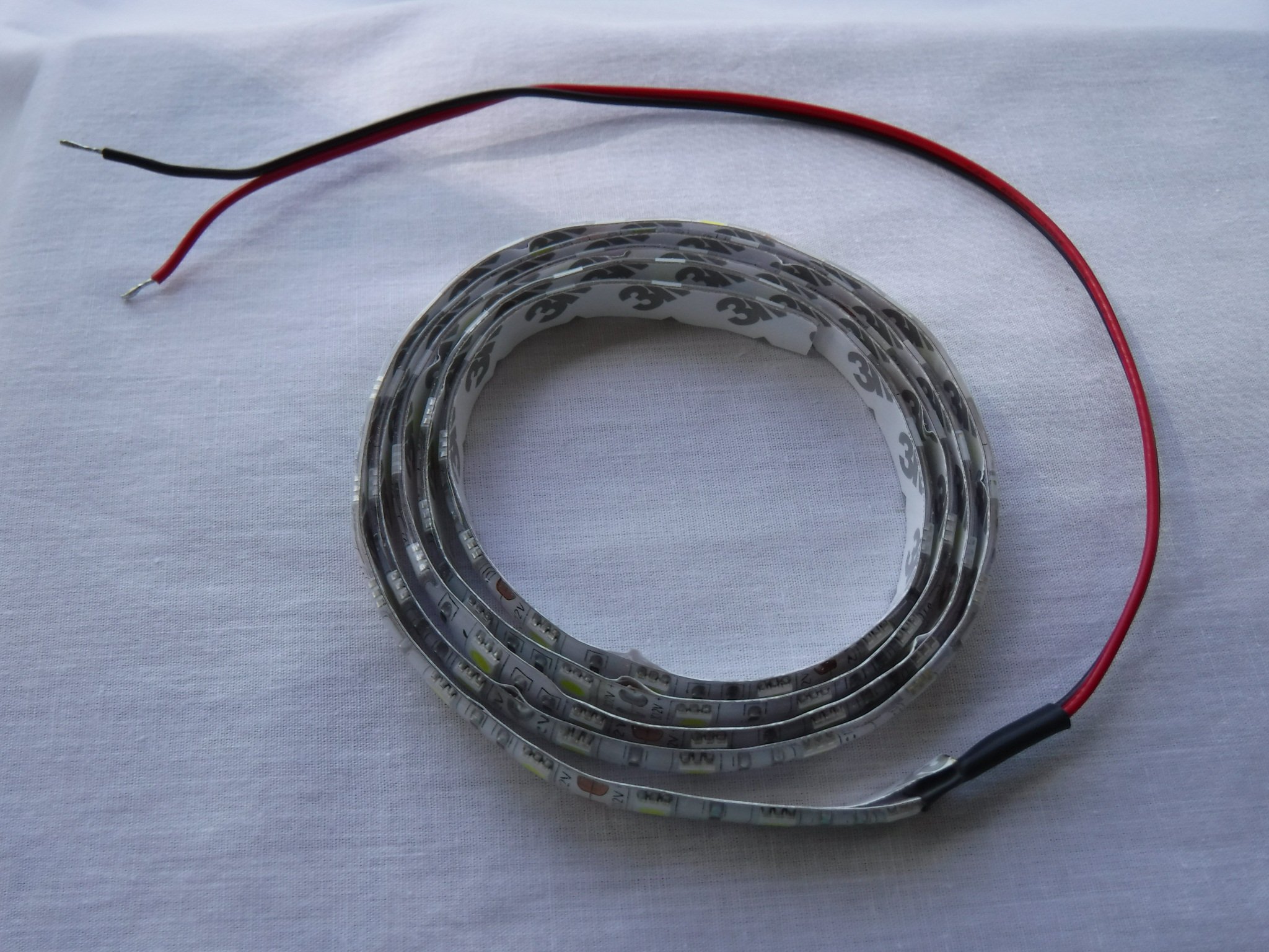 12V Marine Flexible LED Light Strip - 8ft Waterproof White Boat Lighting for Underwater, Deck, and Cabin Use