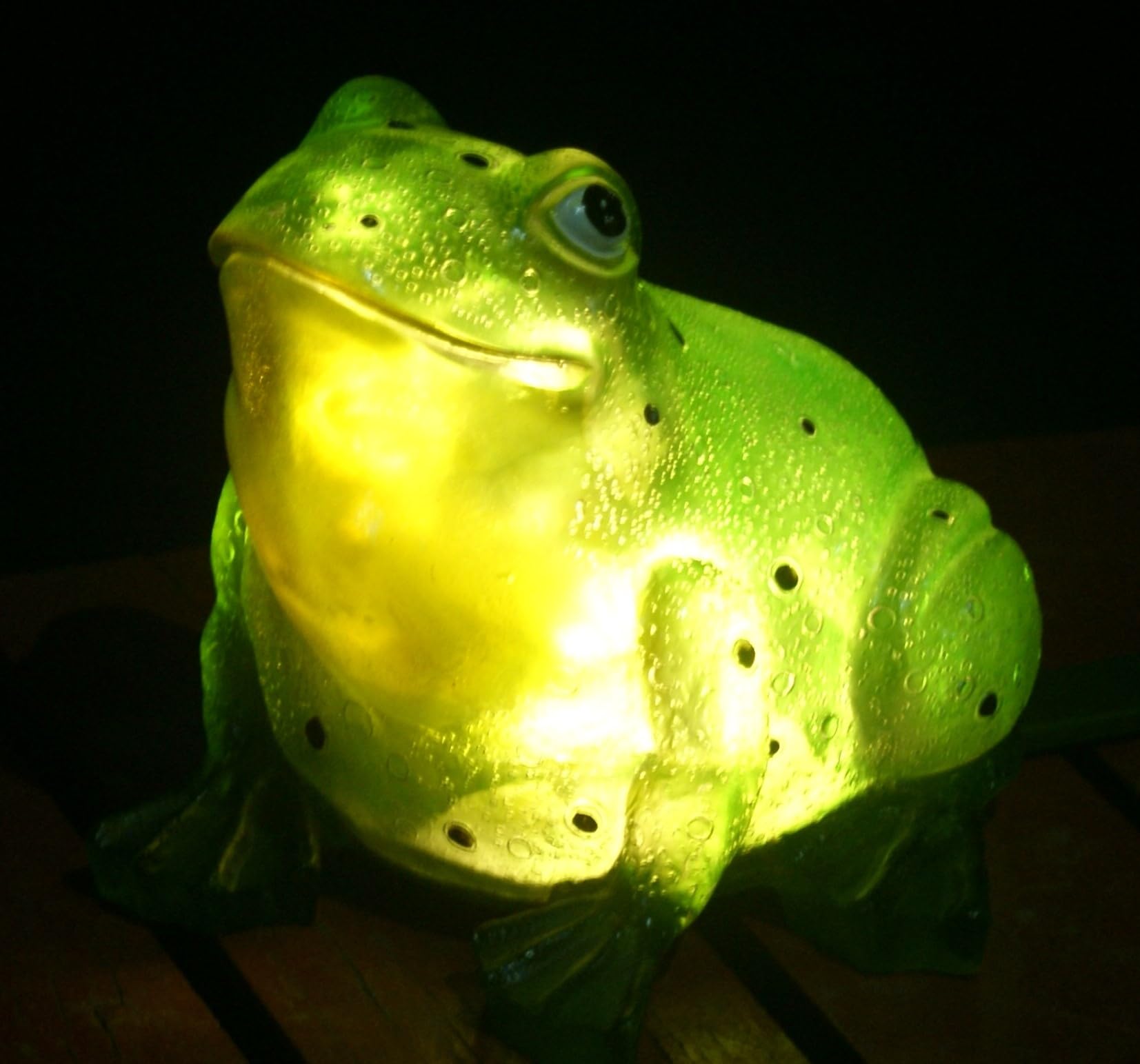 Solar Powered Frog Garden Lights - Outdoor LED Decor with Glowing Shells for Patio, Yard, and Pathway Illumination