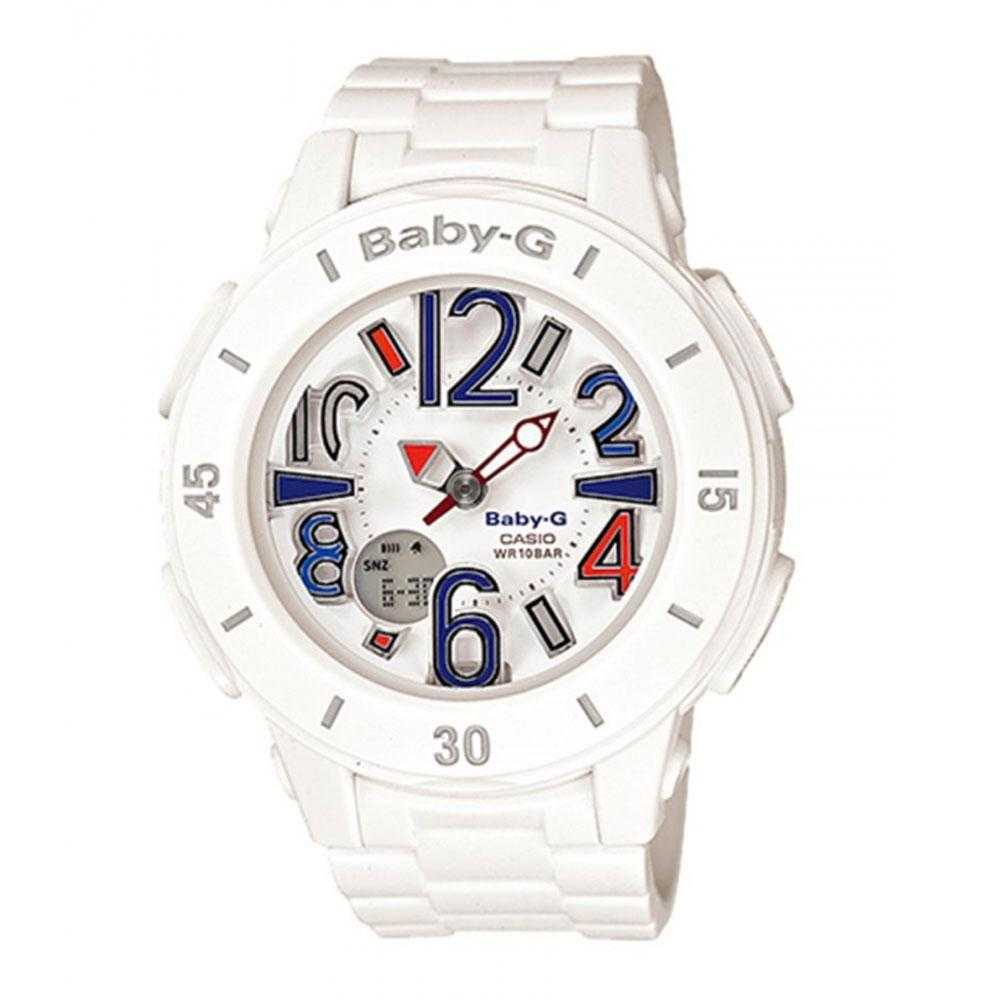 CASIO BABY-G BGA-170-7B2DR Digital Quartz White Resin Women's Watch - Sporty & Stylish for Active Lifestyles