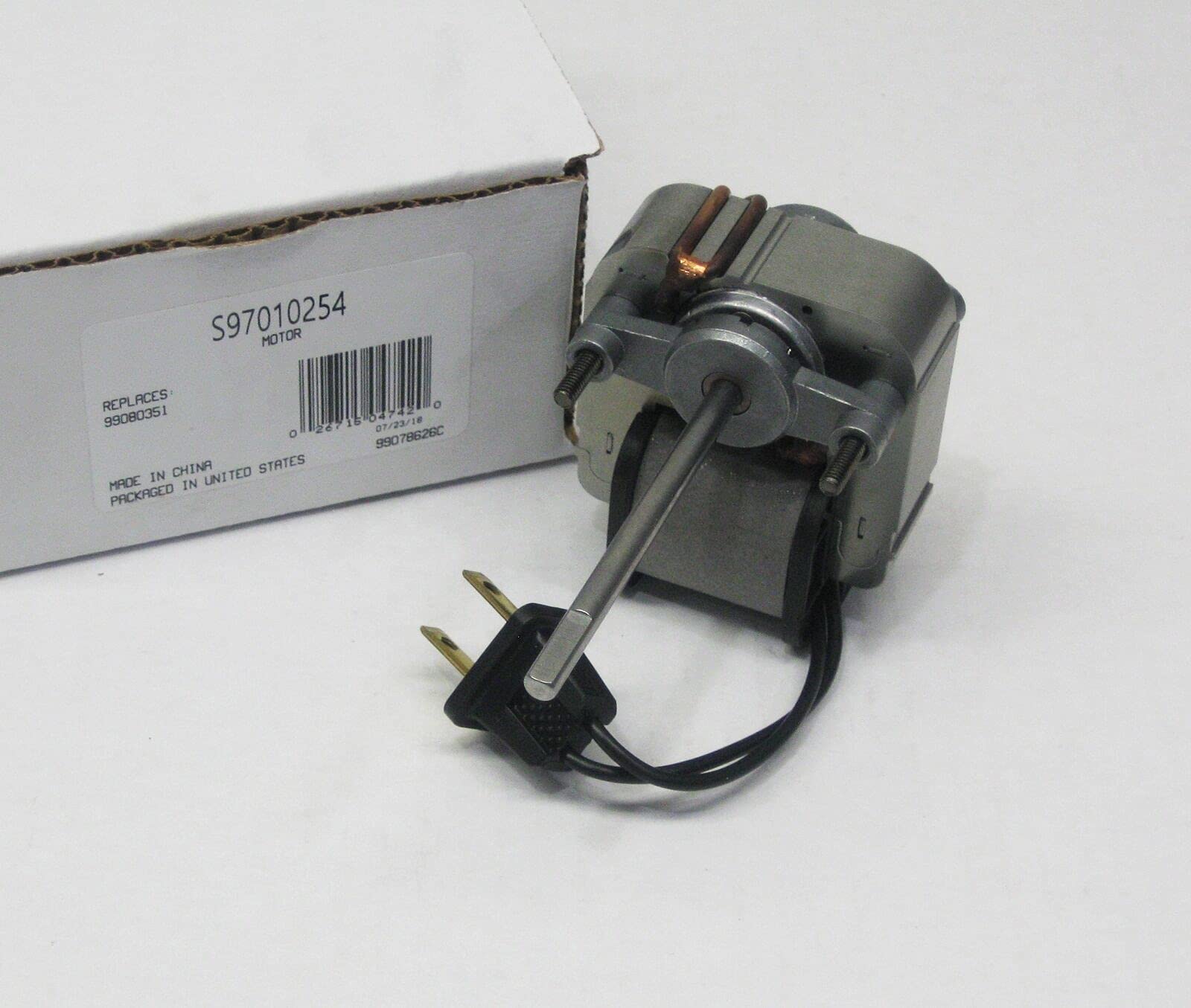 LYYRMF Replacement Bathtub Fan Motor - Compatible with 97010254, 99080351, 162 & 164 Models - Perfect for Bathroom Ventilation and Air Circulation