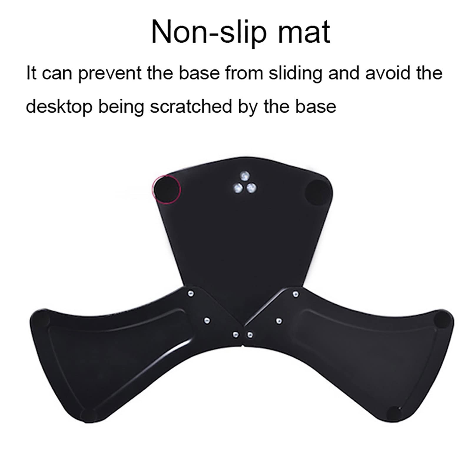 Universal TV Stand & Single Monitor Stand - Height Adjustable Monitor Mount Desk Stand with Sturdy Metal Base for 15-27 Inch LCD Computer Monitors (40cm) - Perfect for Home Office, Gaming Setup & Workspace Organization