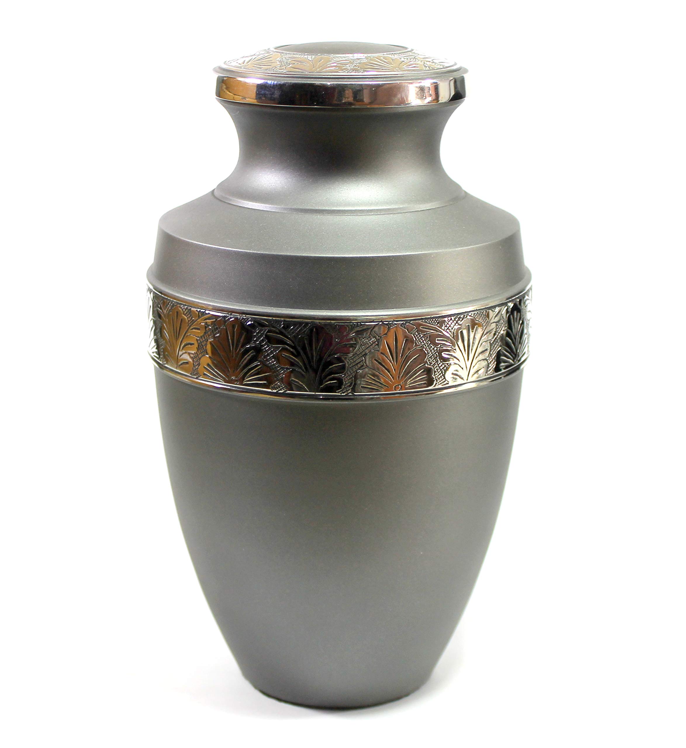 Premium Brass Cremation Urn for Ashes - 10