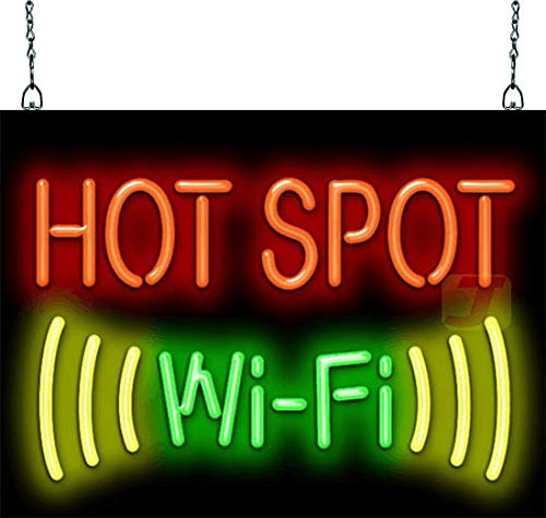 Hot Spot WiFi Neon Sign - 20