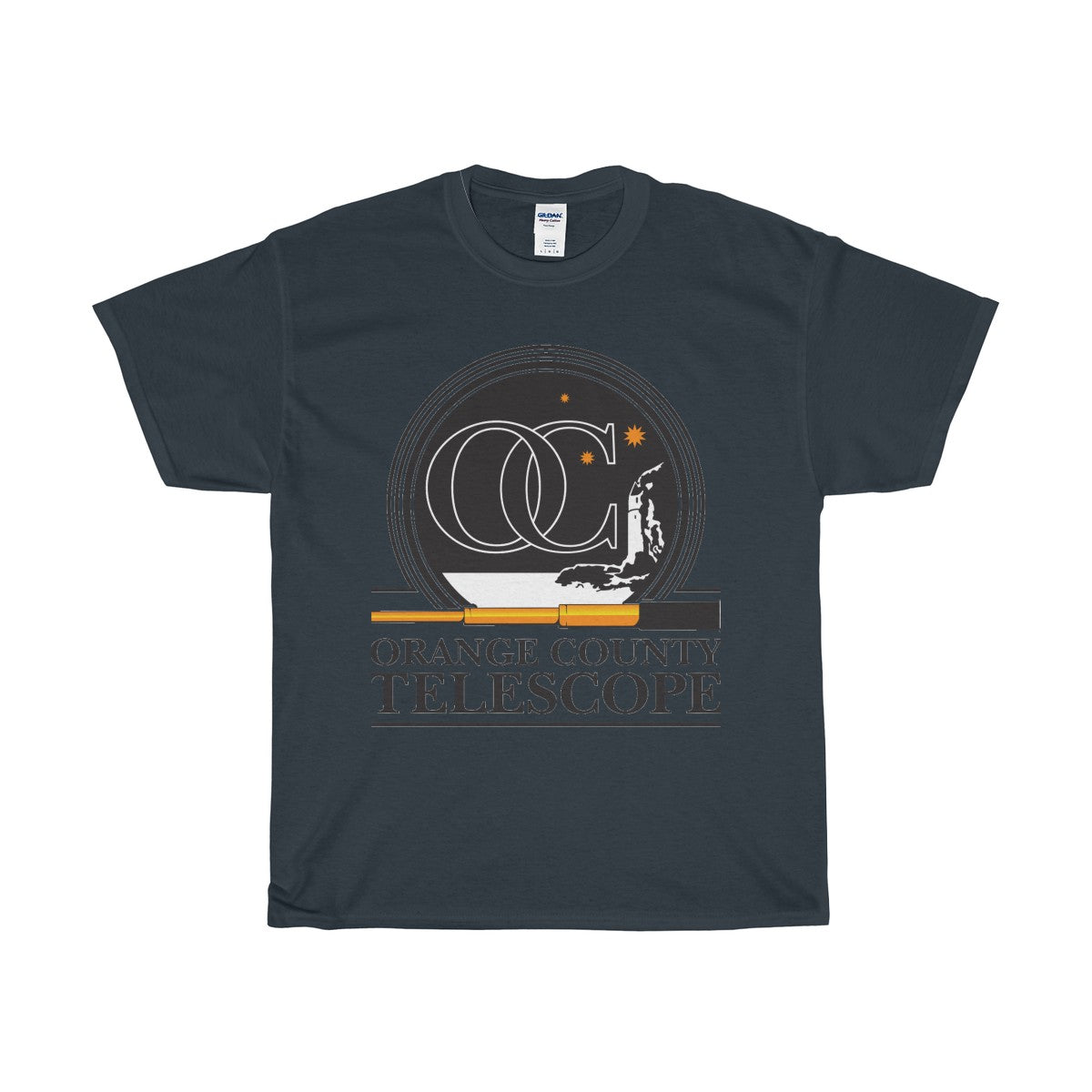 OC Telescope Tee - Comfortable Cotton T-Shirt for Stargazing & Astronomy Enthusiasts | Perfect for Outdoor Camping & Casual Wear