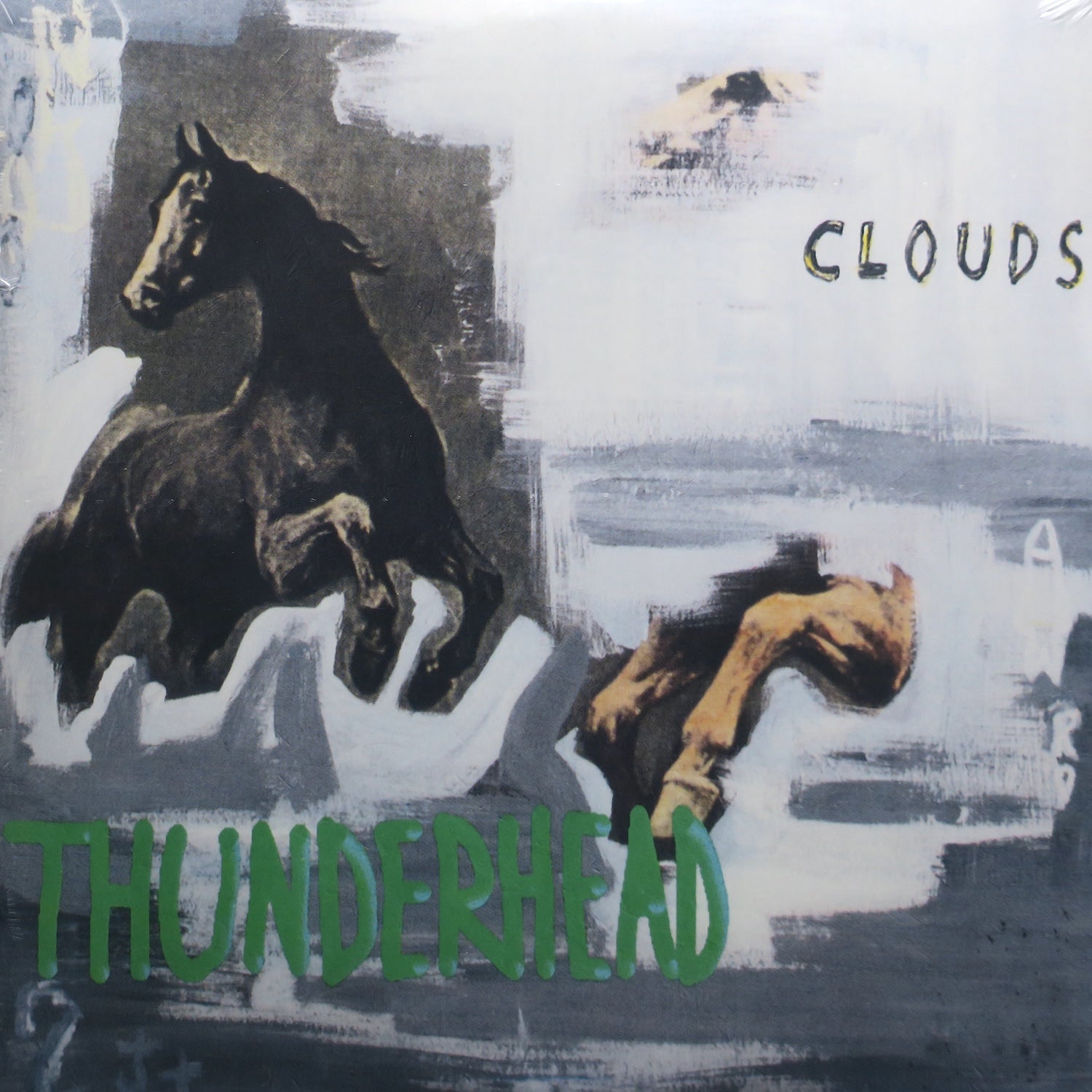 CLOUDS 'Thunderhead' Purple Vinyl LP Record (1993 Australian Indie Rock) - Perfect for Music Collectors & Vinyl Enthusiasts