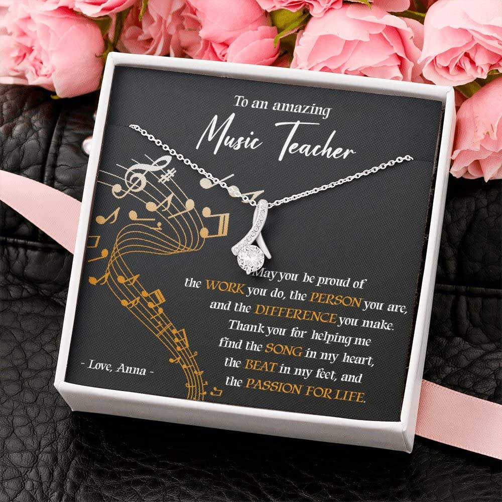 Best Gifts for Music Teachers - Thoughtful Appreciation & Thank You Presents for Piano, Violin or Band Instructors - Perfect for Teacher Appreciation Week, Retirement or Holidays