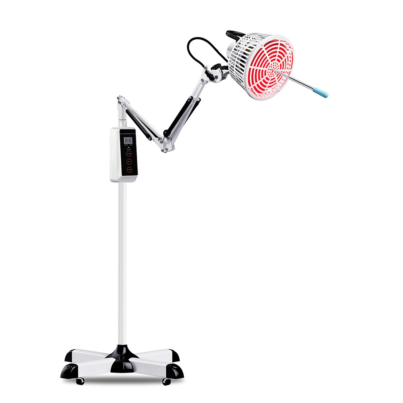 300W TDP Far Infrared Therapy Lamp for Body & Face Pain Relief - Mineral Heat Lamp for Humans & Pets - Ideal for Muscle Relaxation, Joint Pain, and Puppy Comfort at Home