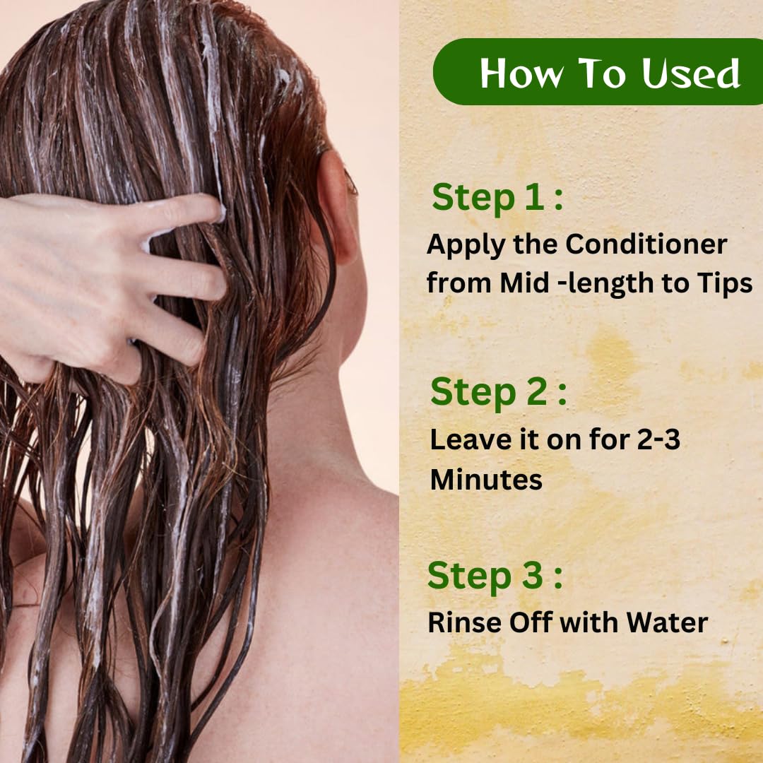 Petals Herbal Onion Coconut Hair Conditioner 200ml - Promotes Hair Growth & Reduces Hair Fall | Natural Treatment for Dry, Damaged Hair | Perfect for Daily Use & Scalp Care