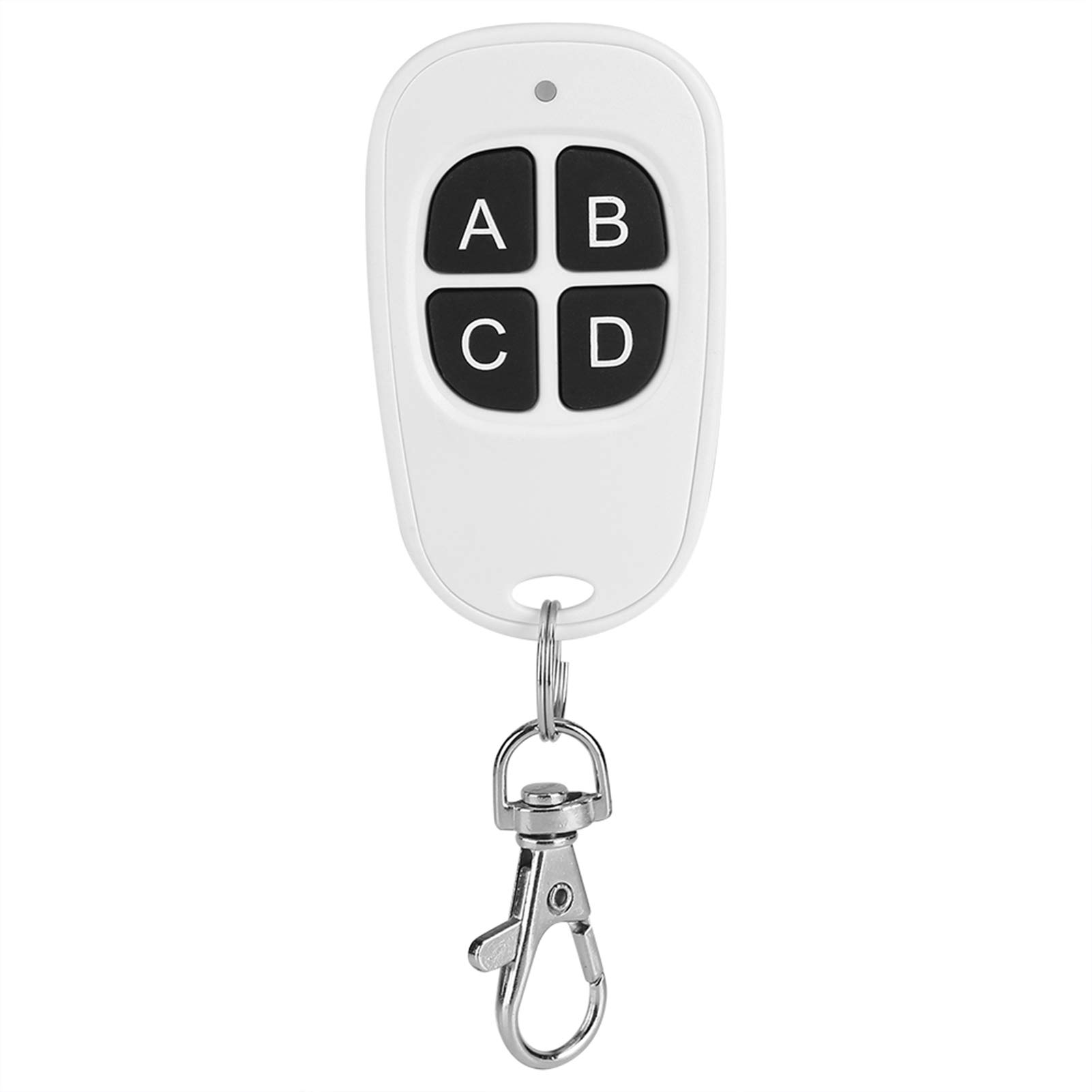 AUNMAS 433MHz EV1527 Wireless Remote Control Transmitter - 1 to 4 Channel RF Remote with 4 Buttons for Home Automation, Garage Doors & Smart Devices | Easy DIY Installation & Long Range Control