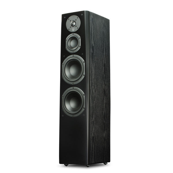 Prime Tower Black Ash Power Outlet with 6 AC Ports and 2 USB Chargers - Ideal for Home, Office, and Travel Use