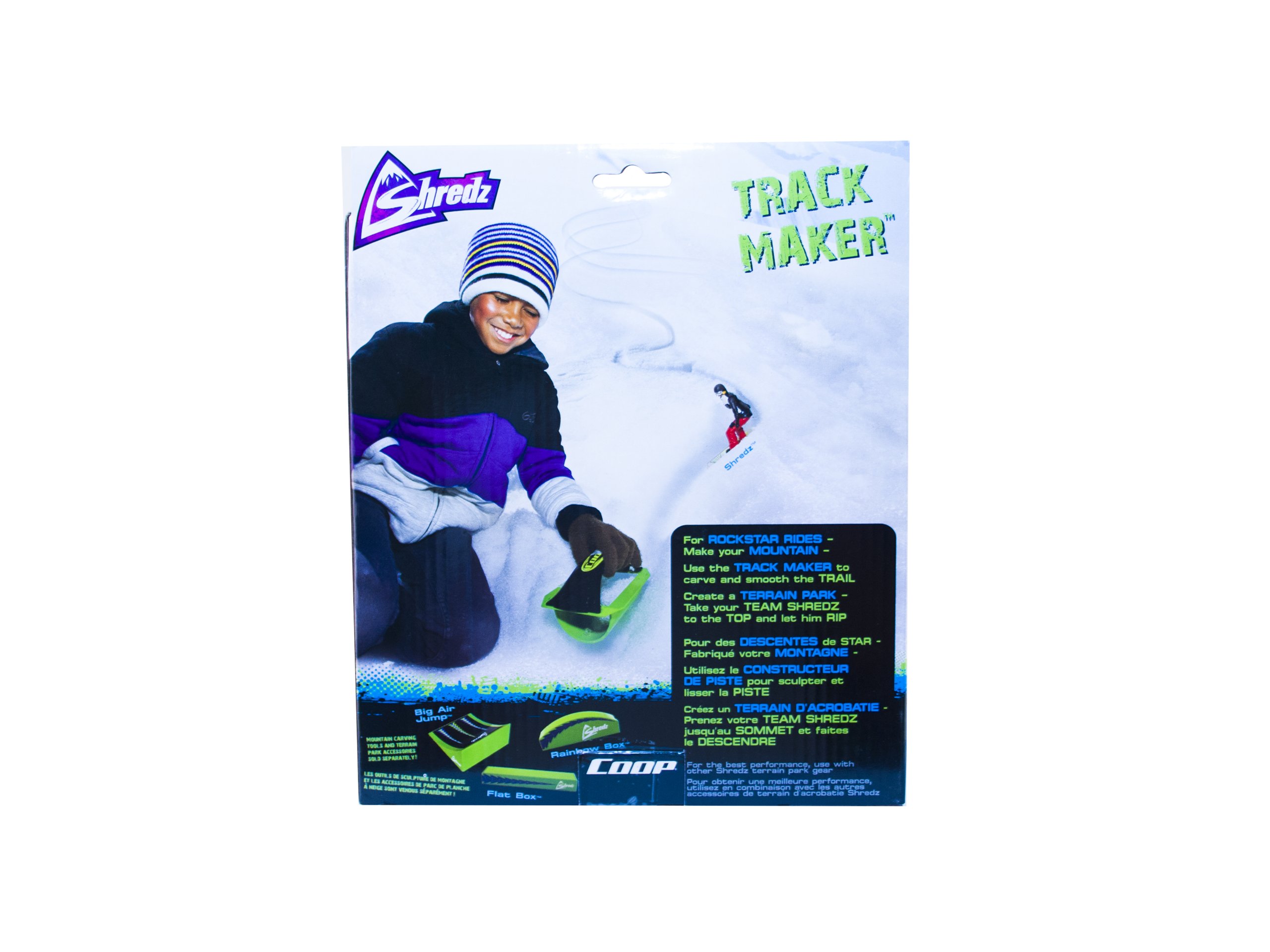 COOP 34050 Shredz Track Maker - Premium Snowboard & Ski Tracks Tool for Backcountry Adventures - Perfect for Powder Riding, Off-Piste Exploration & Mountain Trails
