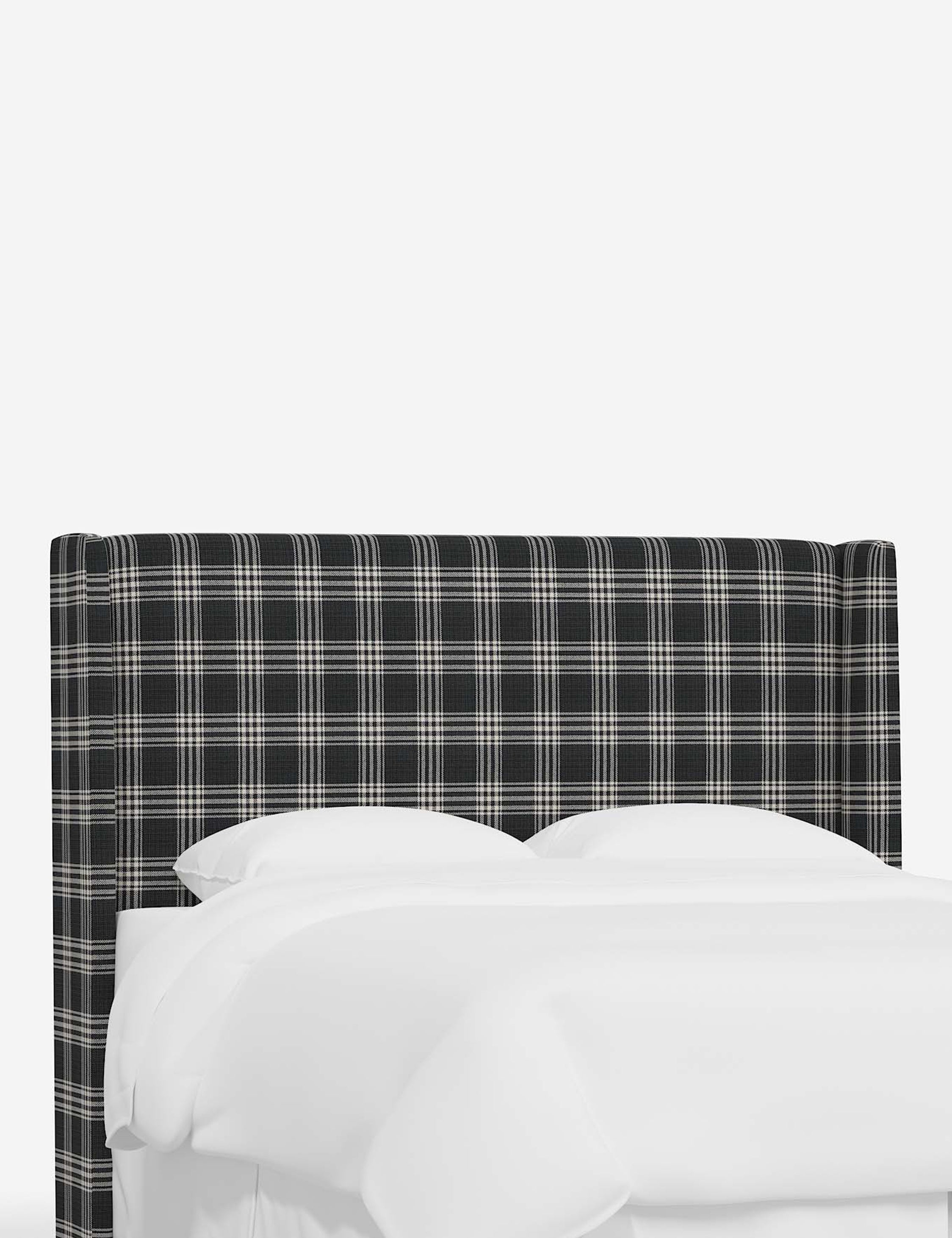 Adara Upholstered Headboard - Queen Size Bed Frame Headboard with Nailhead Trim - Perfect for Master Bedroom, Guest Room & Home Decor