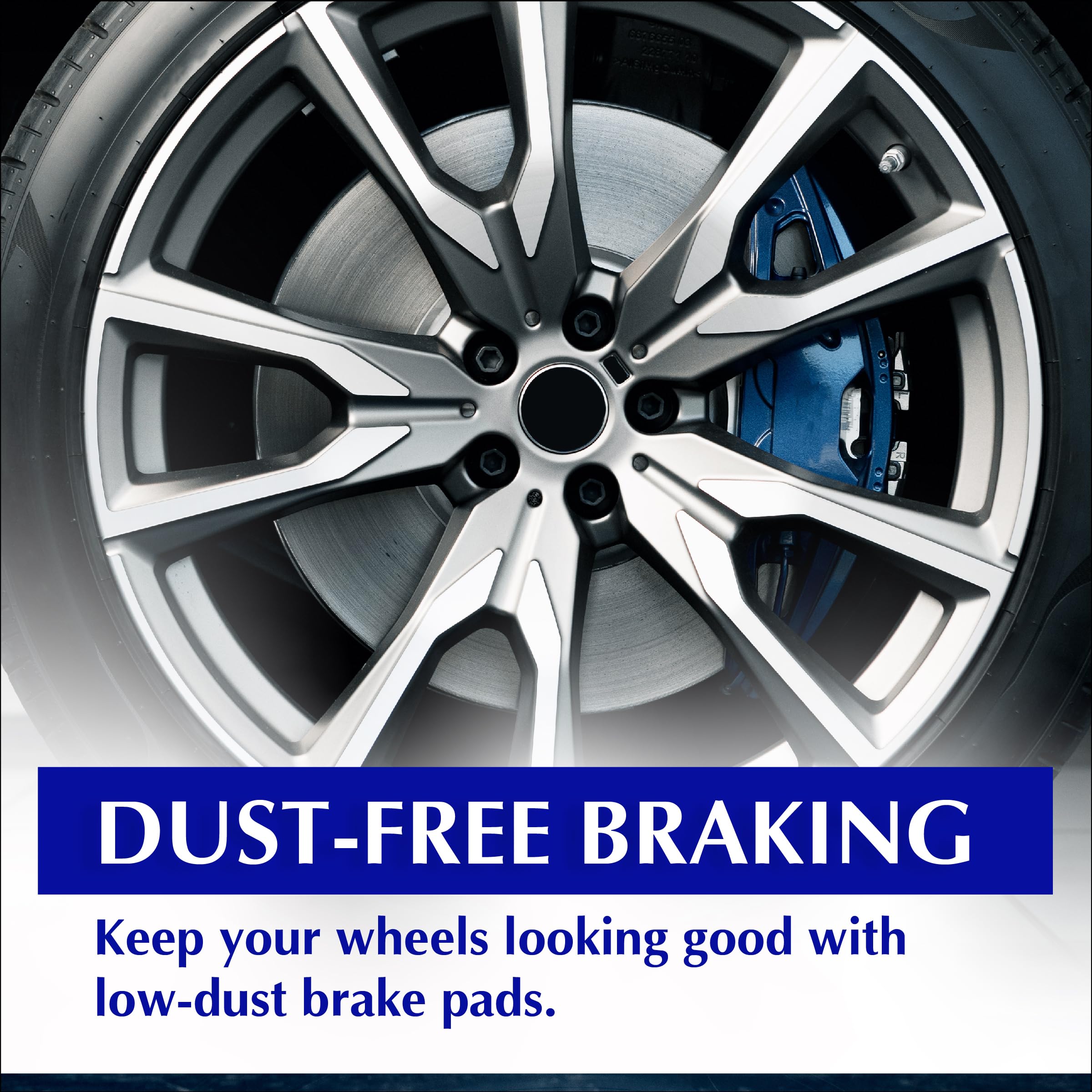 Centric 102.07680 C-Tek Ceramic Front Brake Pads for Audi A3 A4, VW Golf Jetta, Seat Leon (2010-2020) | Low Noise & Dust | High-Performance Braking for City Driving & Highway Commutes